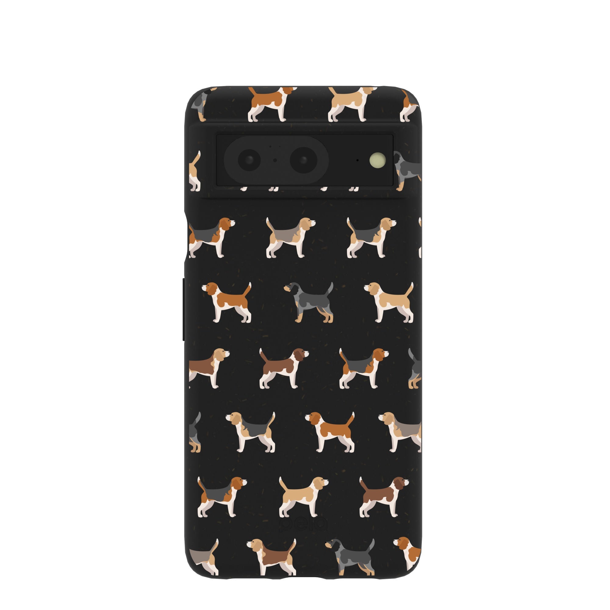 Black Beagle Buds Google Pixel 8 Case Refurbished - Pela Case refurbished available on Cerqular
