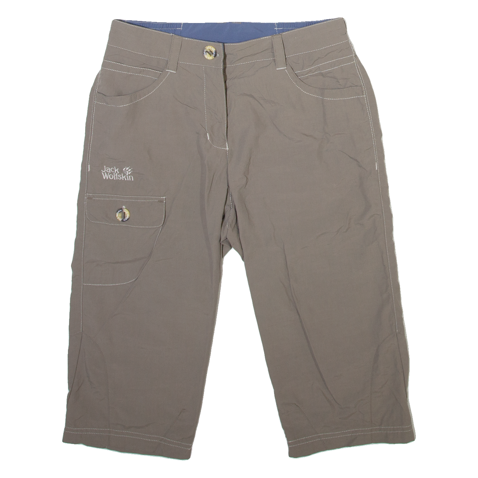 JACK WOLFSKIN Womens Casual Shorts Grey S W28 Refurbished - N/A refurbished available on Cerqular