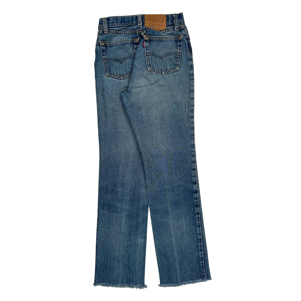 Levis Jeans - 24W UK 4 Blue Denim Refurbished - Thrifted (note: this is a term often used to describe second- refurbished available on Cerqular