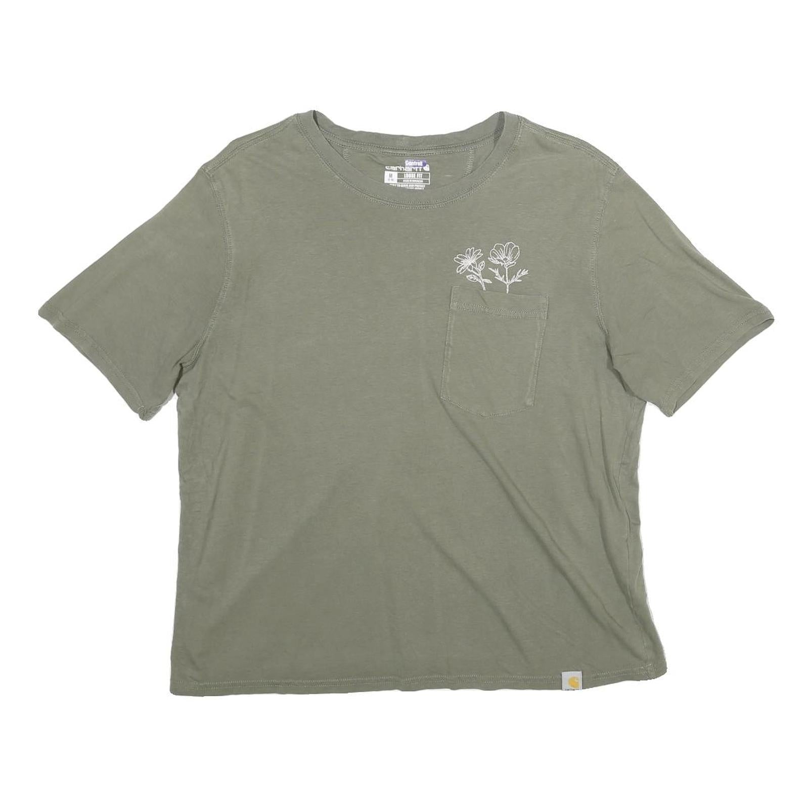 Buy CARHARTT Womens Green Graphic Pocket T-Shirt M Short Sleeve Crew Neck Casual Refurbished - $28.59 CARHARTT Womens Green Graphic Pocket T-Shirt M Short Sleeve Crew Neck Casual Refurbished - N/A refurbished available on Cerqular