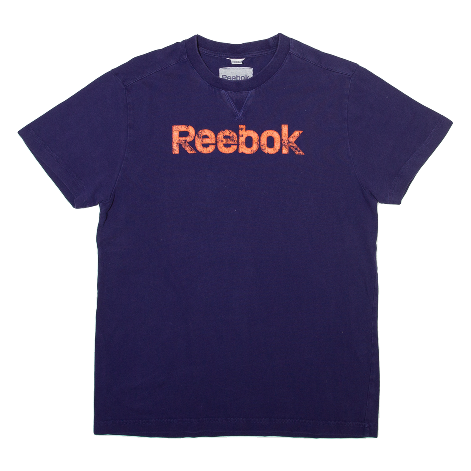 REEBOK Mens T-Shirt Purple S Refurbished - N/A refurbished available on Cerqular