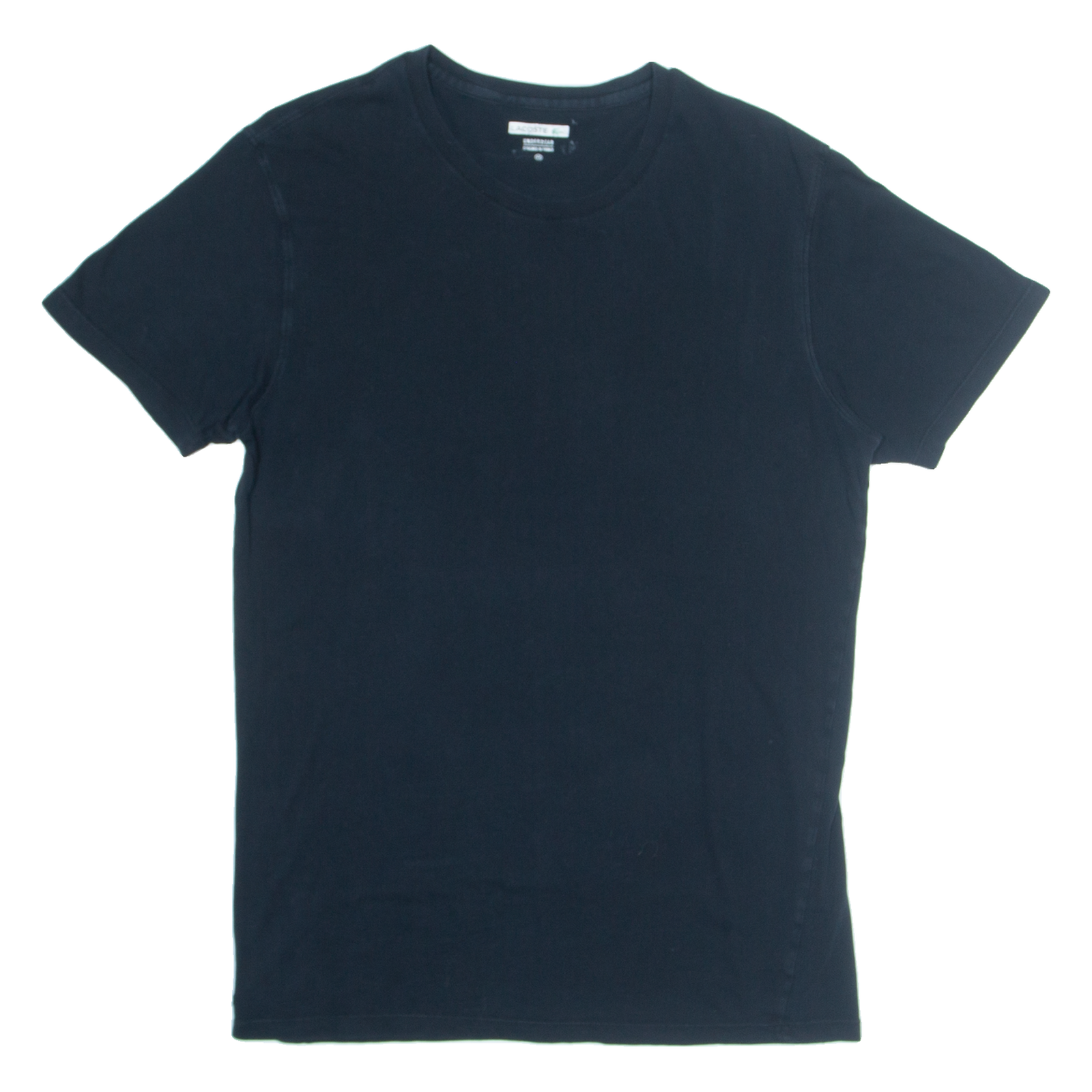 LACOSTE Mens T-Shirt Black M Refurbished - N/A refurbished available on Cerqular