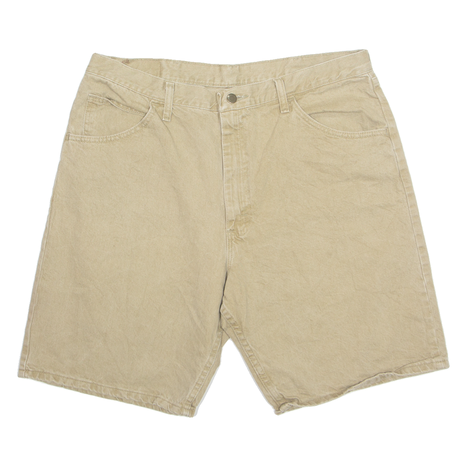 Buy WRANGLER Mens Denim Shorts Beige XL W37 Refurbished - $23.39 WRANGLER Mens Denim Shorts Beige XL W37 Refurbished - N/A refurbished available on Cerqular