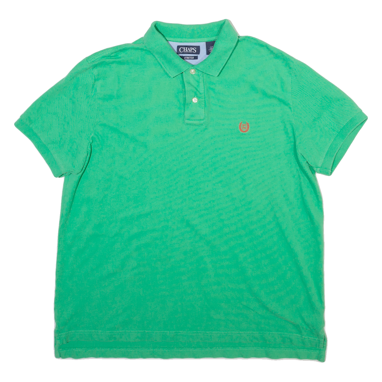CHAPS Mens Polo Shirt Green L Refurbished - N/A refurbished available on Cerqular