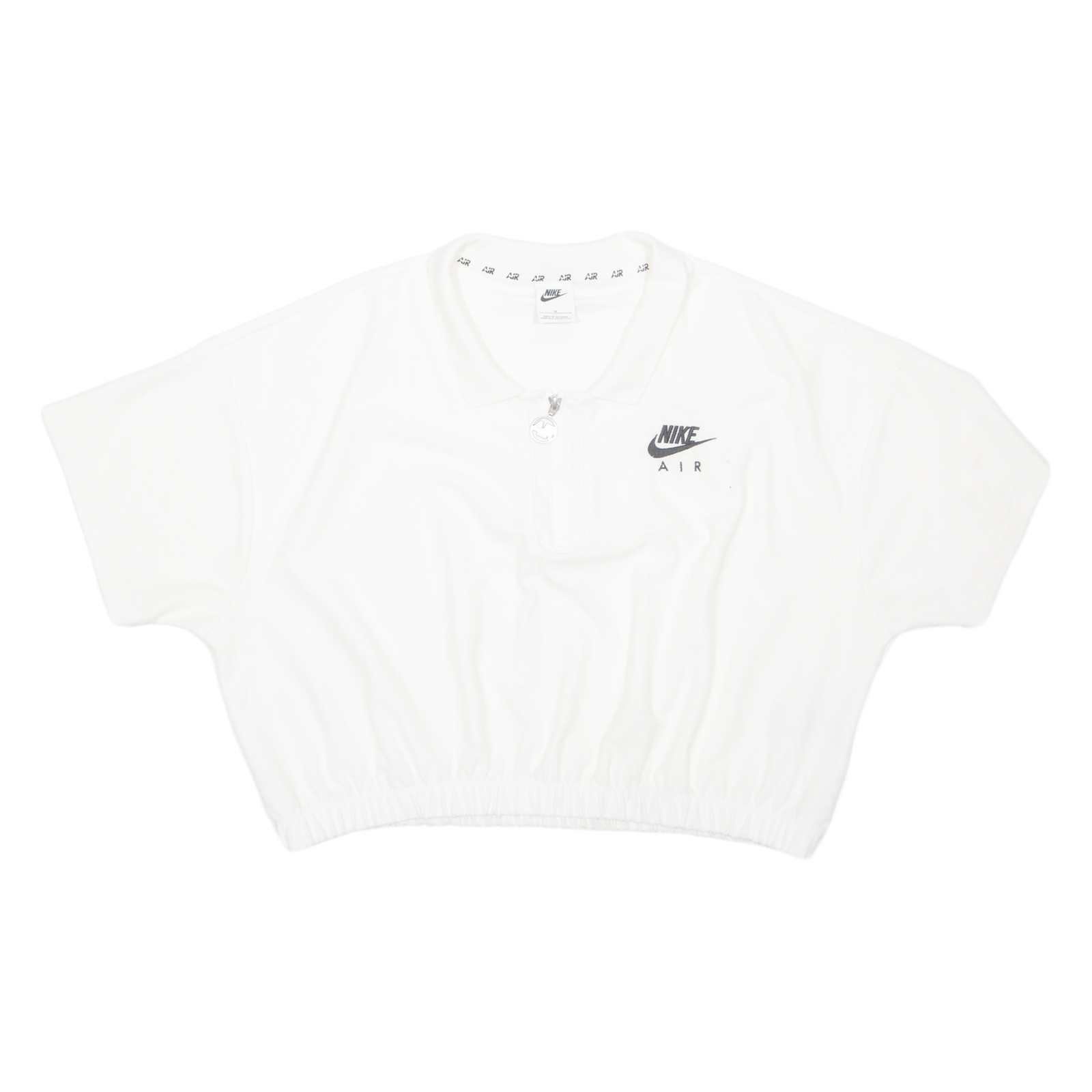 NIKE AIR Cropped Womens Polo Shirt White XL Refurbished - N/A refurbished available on Cerqular