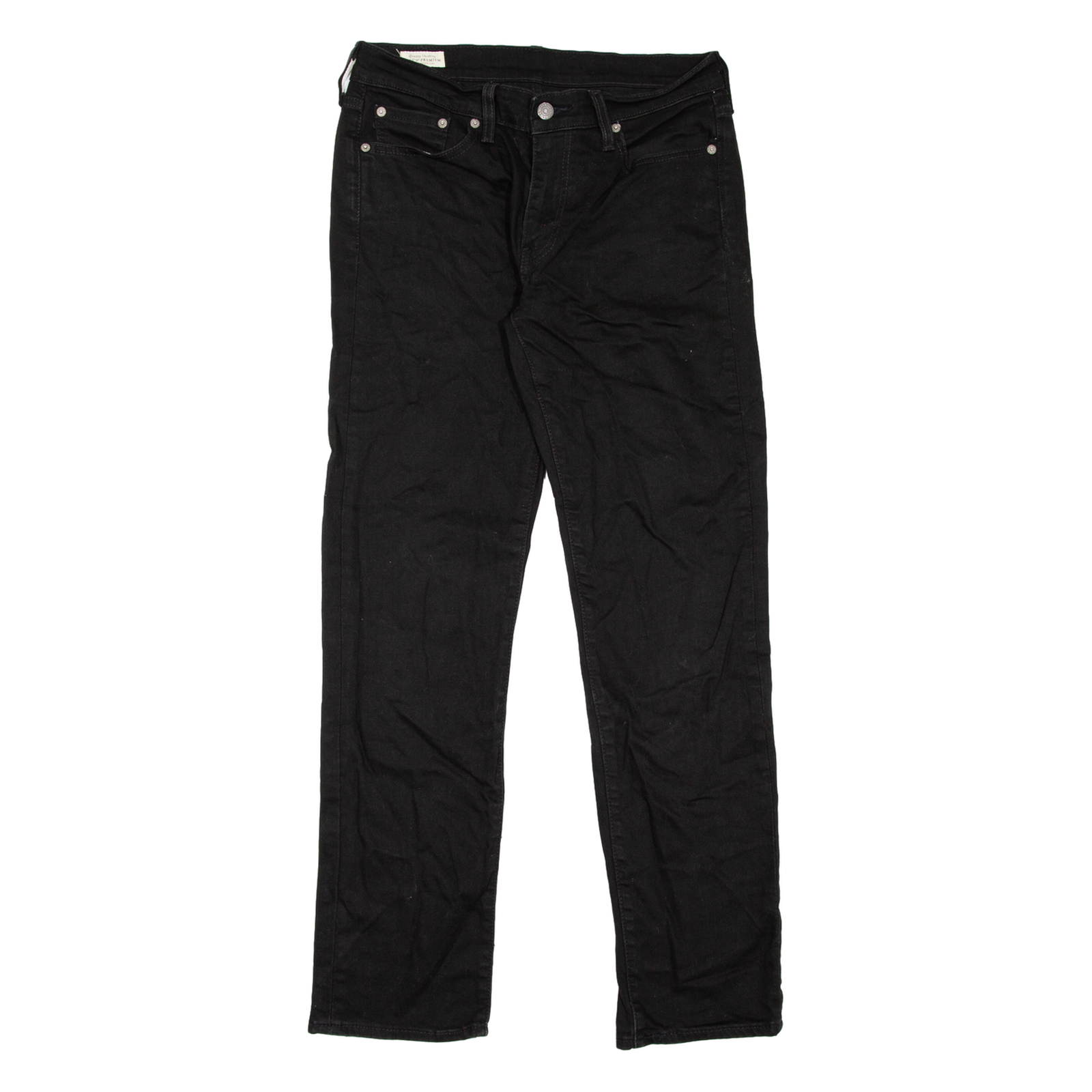 LEVI'S 514 Jeans BIG E Mens Black Slim Straight W30 L32 Refurbished - N/A refurbished available on Cerqular