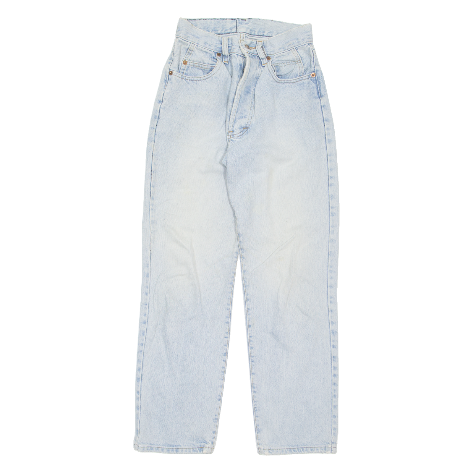 BLUE SYSTEM Womens Jeans Blue Regular Straight W22 L27 Refurbished - N/A refurbished available on Cerqular