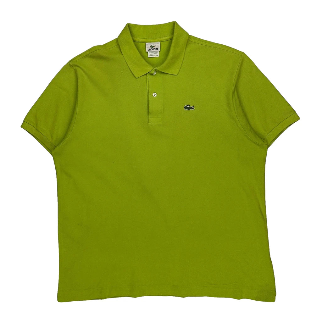 Buy Lacoste Polo Shirt - XL Green Cotton Refurbished - $33.49 Lacoste Polo Shirt - XL Green Cotton Refurbished - Thrifted (note: this is a term often used to describe second- refurbished available on Cerqular