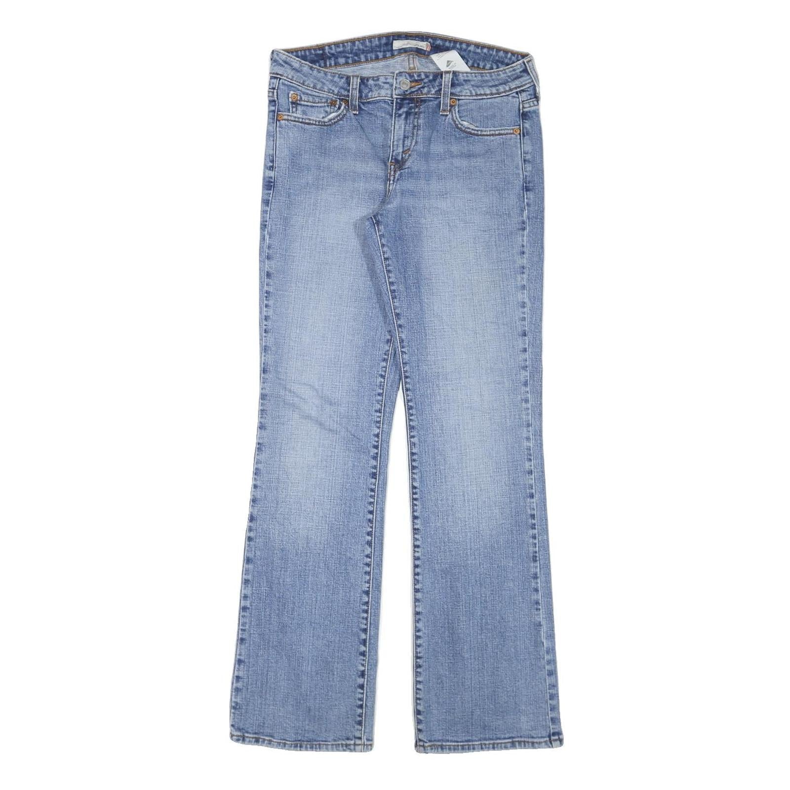 LEVI'S Womens Regular Fit Straight Leg Denim Light Blue Jeans W30 L31 Classic Refurbished - N/A refurbished available on Cerqular
