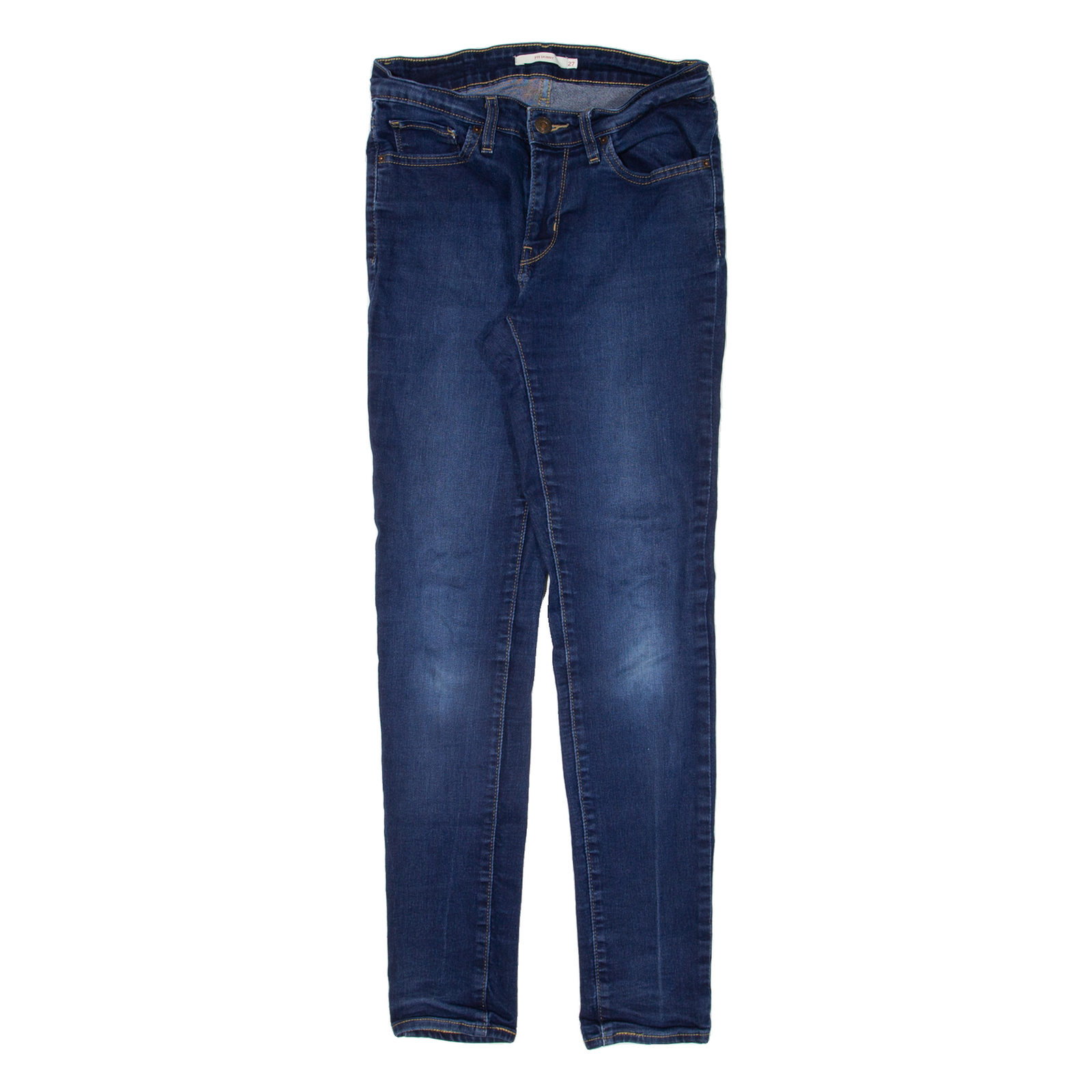 LEVI'S 711 Womens Jeans Blue Slim Skinny W27 L30 Refurbished - N/A refurbished available on Cerqular