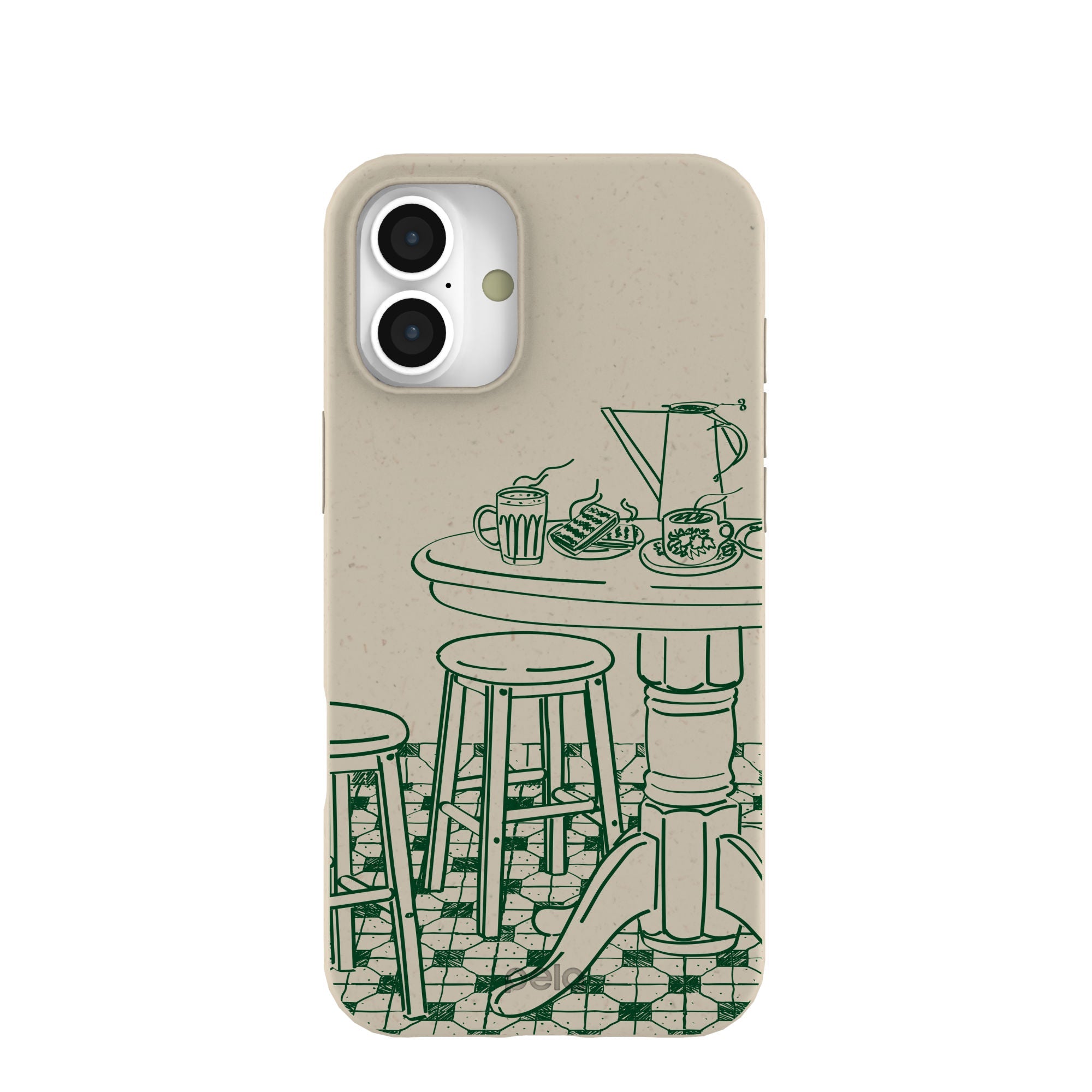 London Fog Brunch iPhone 16 Plus Case Refurbished - Pela Case refurbished available on Cerqular