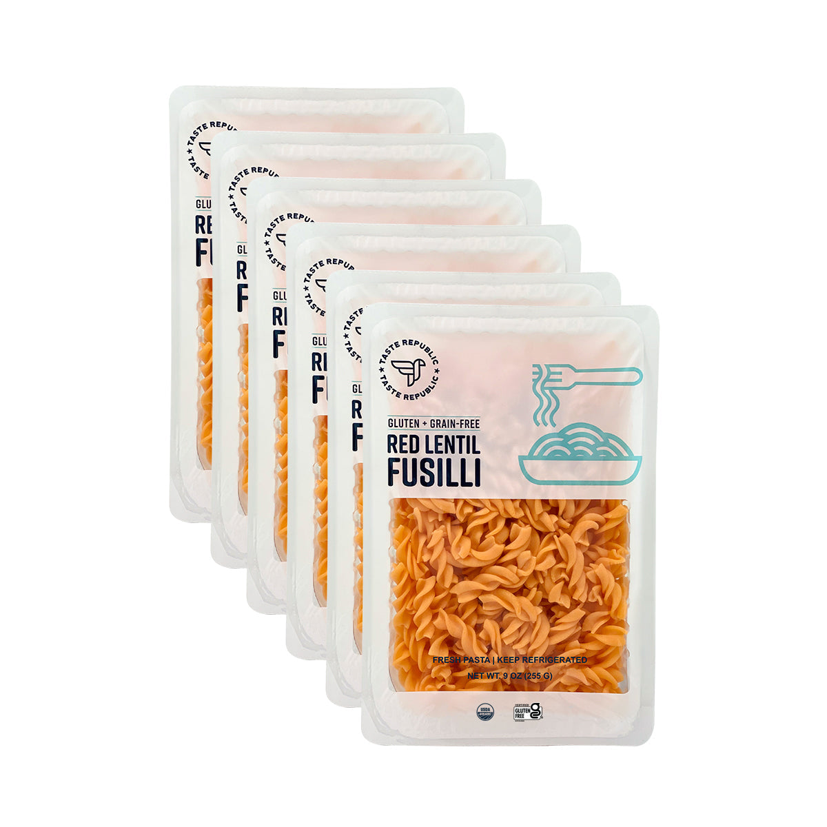 Buy Fresh Gluten + Grain-Free Red Lentil Fusilli - Organic (6-Pack) Refurbished - $59.99 Fresh Gluten + Grain-Free Red Lentil Fusilli - Organic (6-Pack) Refurbished - Taste Republic refurbished available on Cerqular