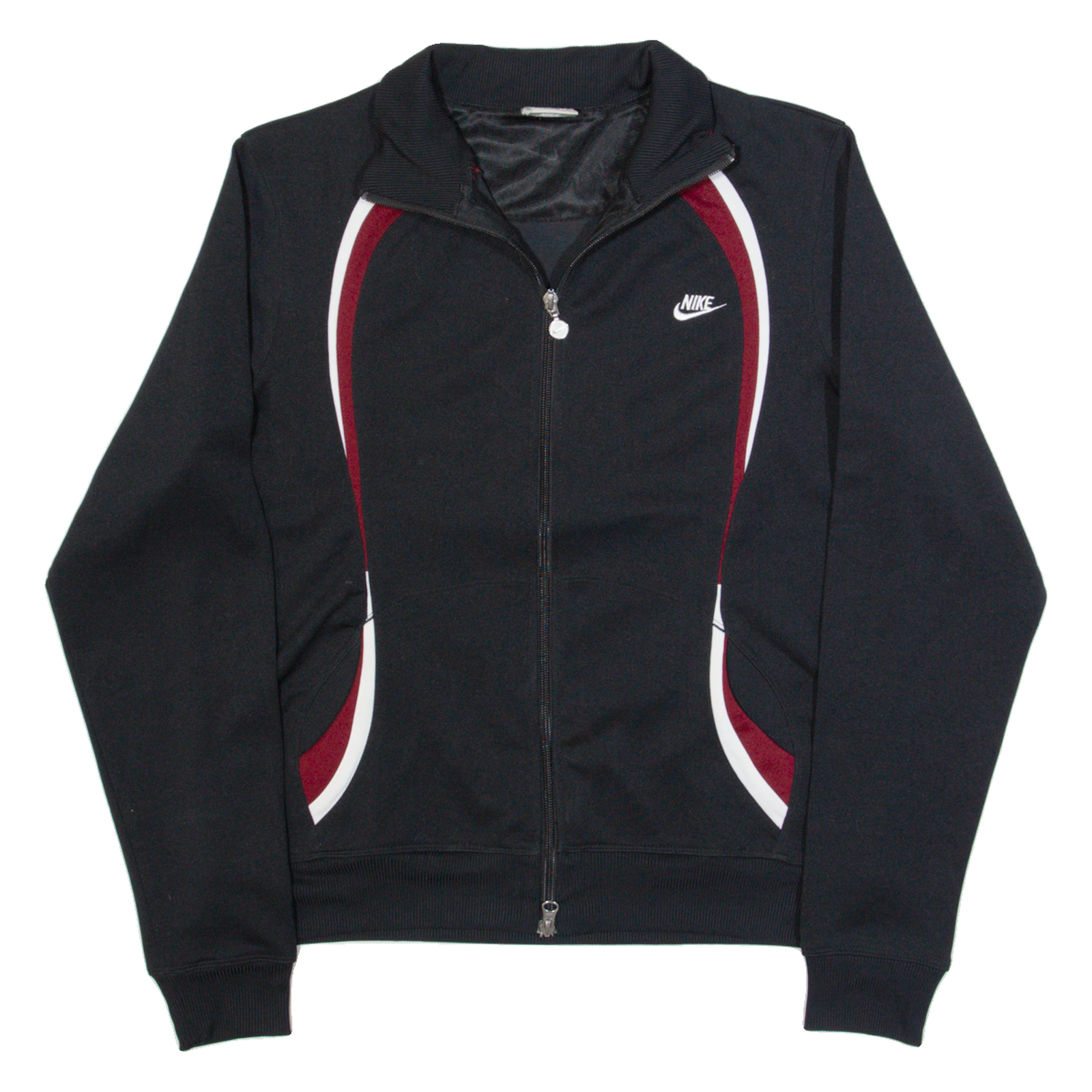 NIKE Womens Track Jacket Black L Refurbished - N/A refurbished available on Cerqular