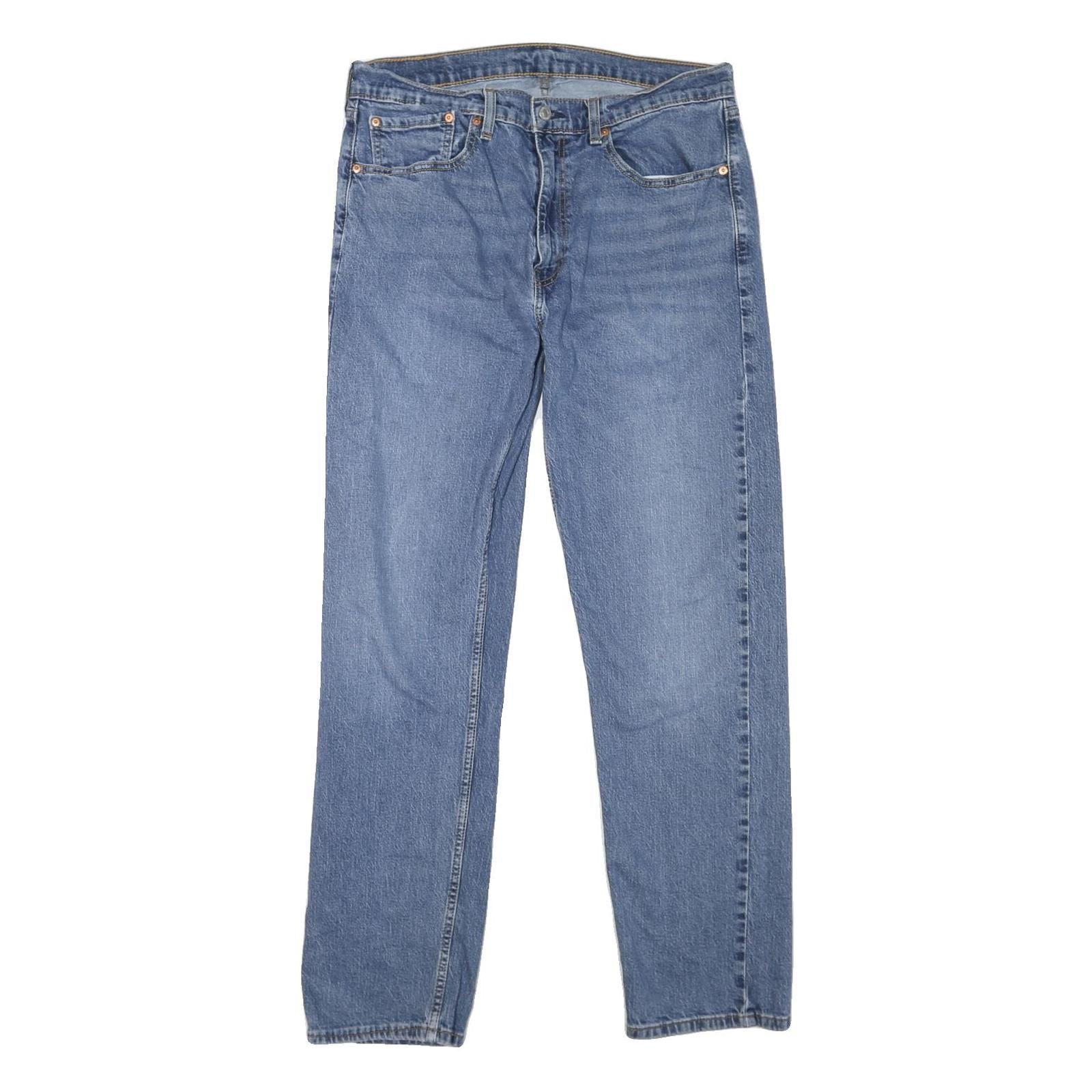 Buy LEVI'S 505 Mens Blue Classic Straight Denim Medium W36 L32 Button Fly Jeans Refurbished - $44.19 LEVI'S 505 Mens Blue Classic Straight Denim Medium W36 L32 Button Fly Jeans Refurbished - N/A refurbished available on Cerqular
