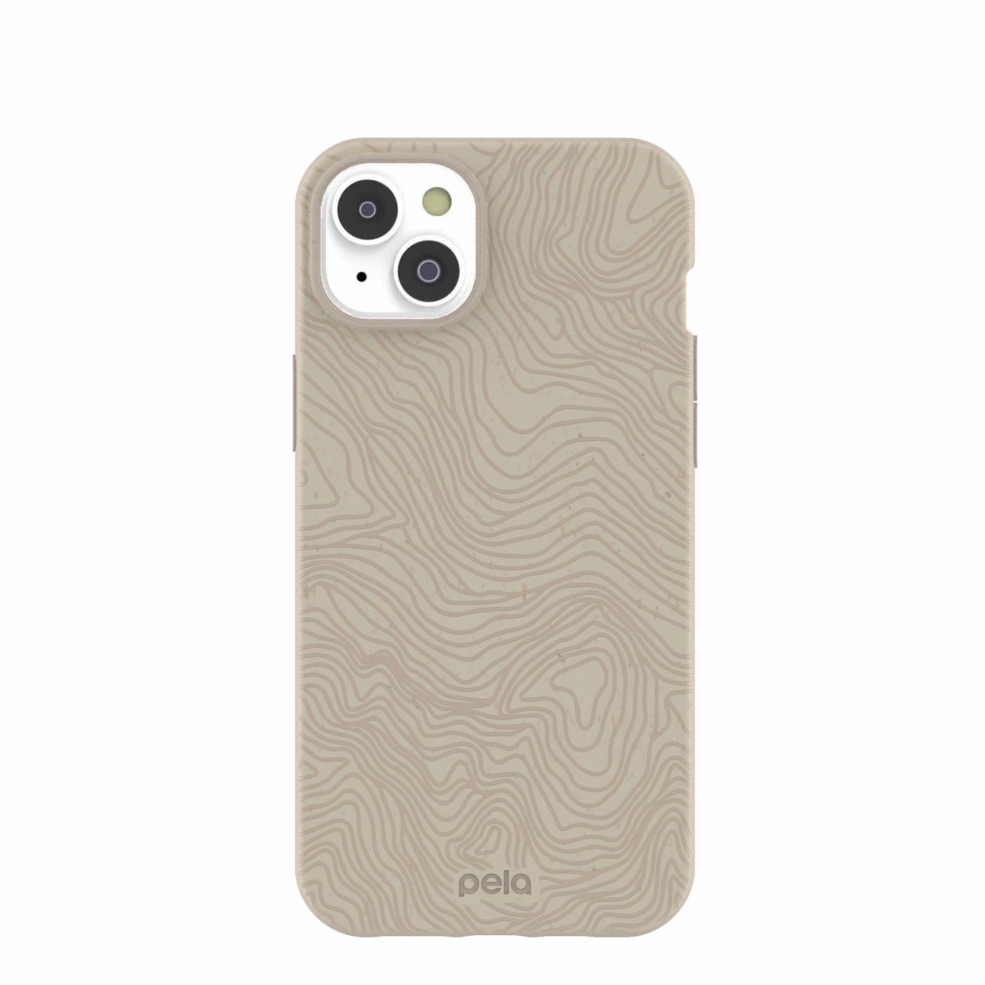 London Fog Trail Lines iPhone 14 Plus Case Refurbished - Pela Case refurbished available on Cerqular