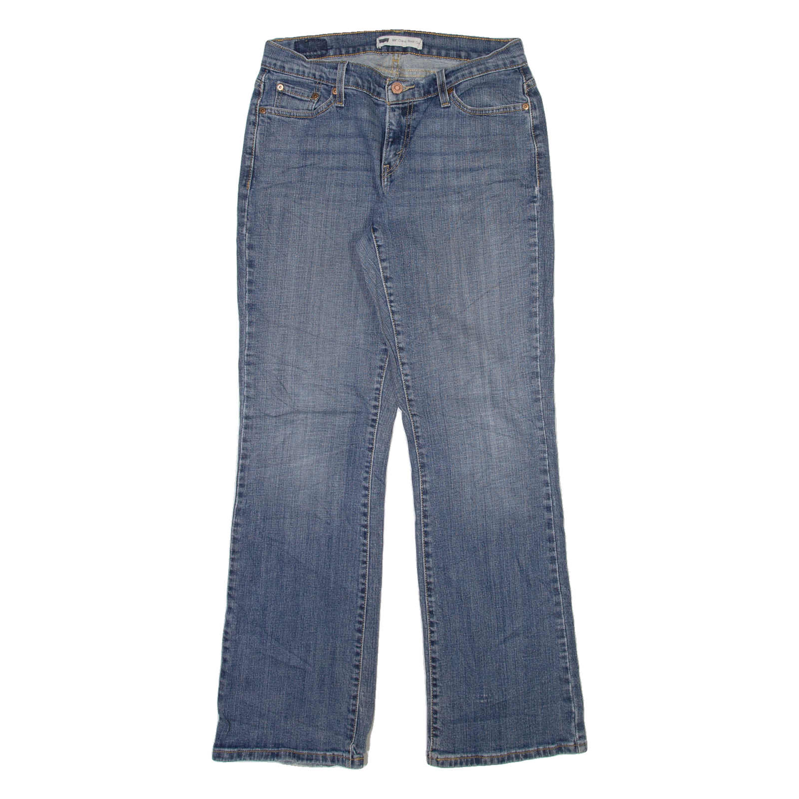 LEVI'S 529 Womens Jeans Blue Regular Bootcut Stone Wash W29 L31 Refurbished - N/A refurbished available on Cerqular