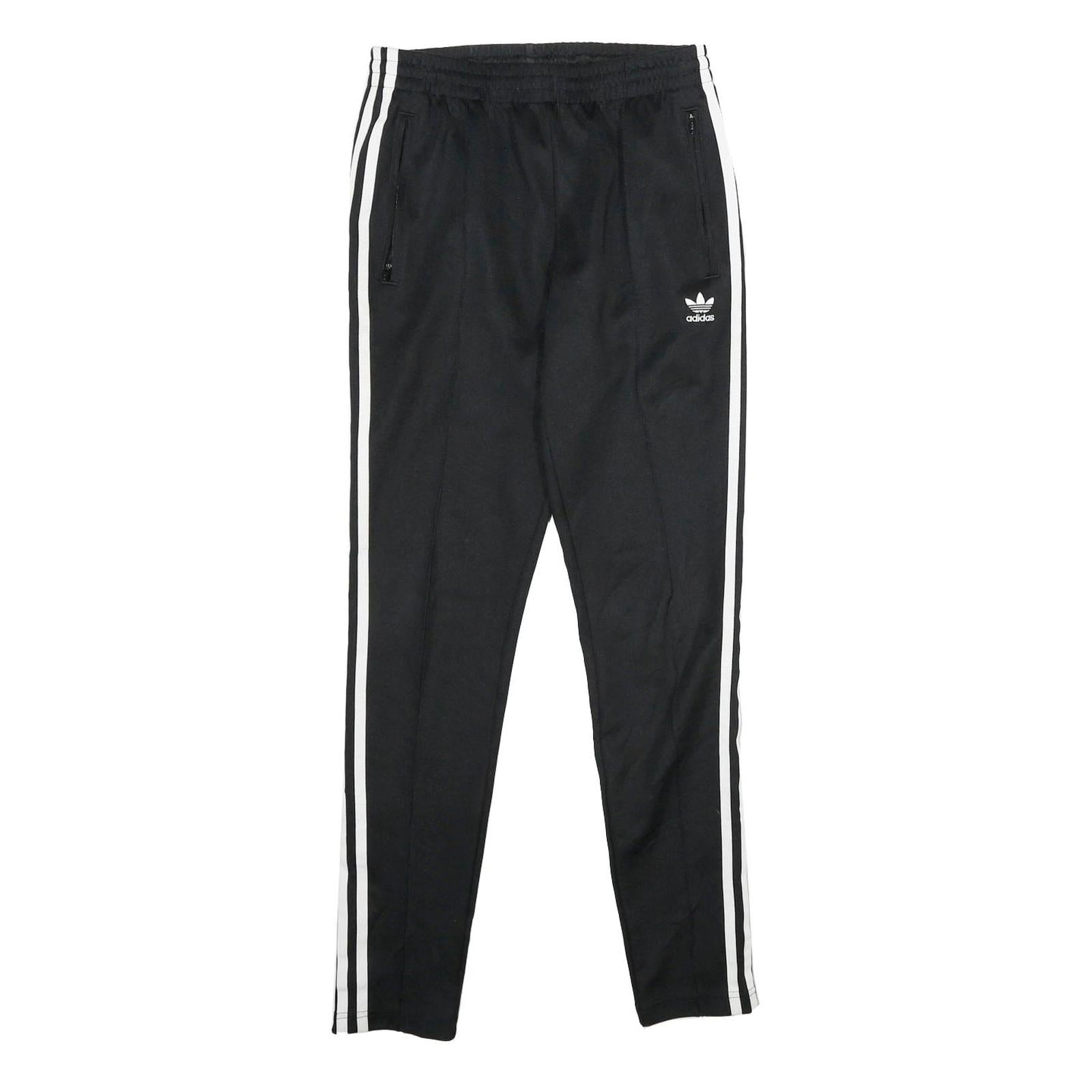 ADIDAS Womens Joggers Black & White Slim Tapered UK 6 W26 L29 Classic Sportswear Refurbished - N/A refurbished available on Cerqular
