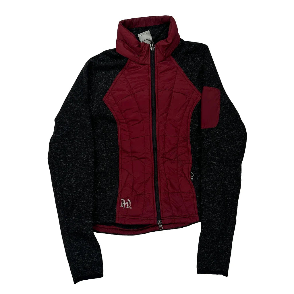 Harley Davidson Jacket - Medium Black Polyester Refurbished - Thrifted (note: this is a term often used to describe second- refurbished available on Cerqular