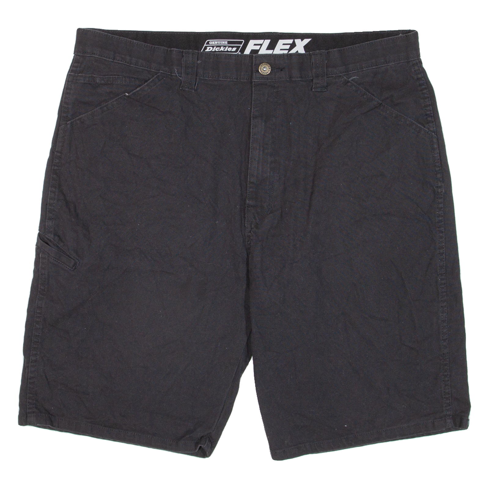 DICKIES Mens Jorts Shorts Black XL W40 Refurbished - N/A refurbished available on Cerqular