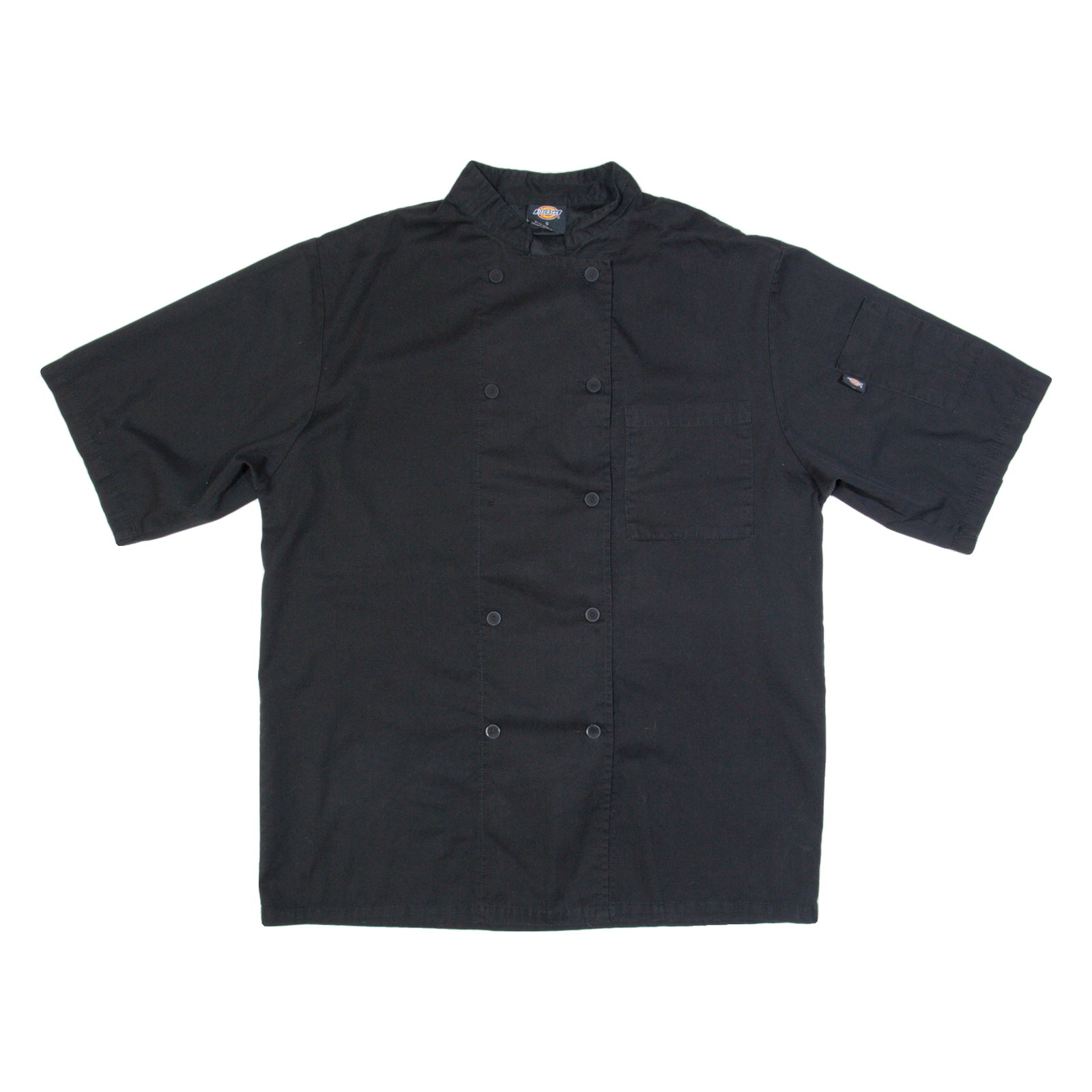 DICKIES Womens Worker Shirt Black S Refurbished - N/A refurbished available on Cerqular