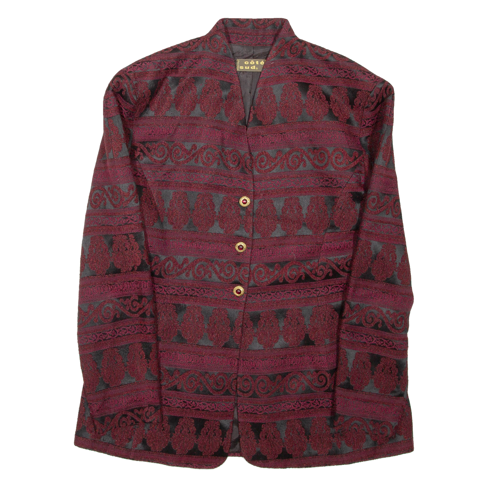 Buy COTE SUD Womens Blazer Coat Red Crazy Pattern M Refurbished - $28.07 COTE SUD Womens Blazer Coat Red Crazy Pattern M Refurbished - N/A refurbished available on Cerqular
