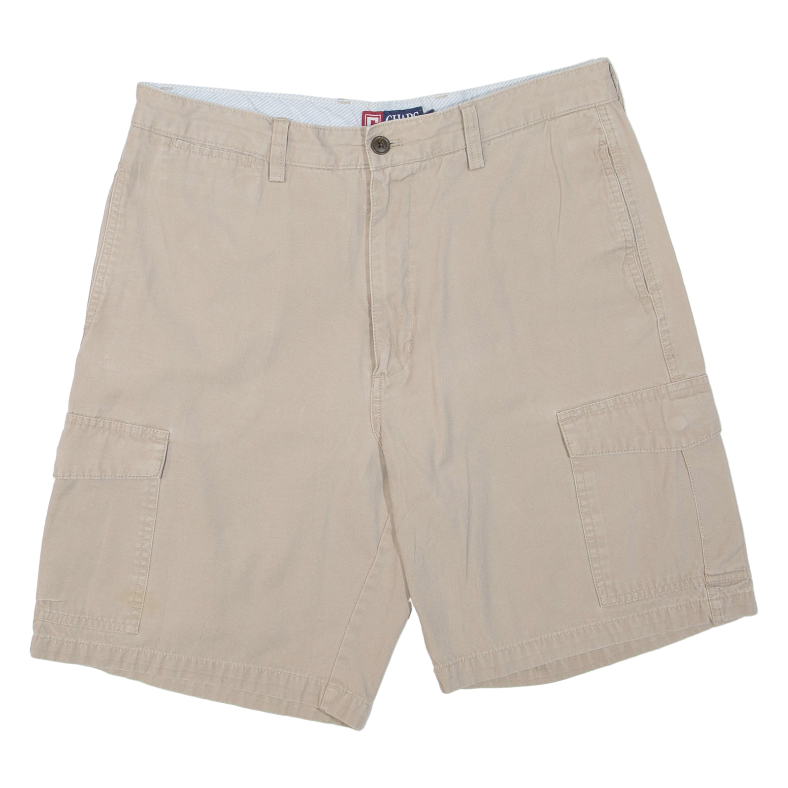 CHAPS Mens Cargo Shorts Beige L W36 Refurbished - N/A refurbished available on Cerqular