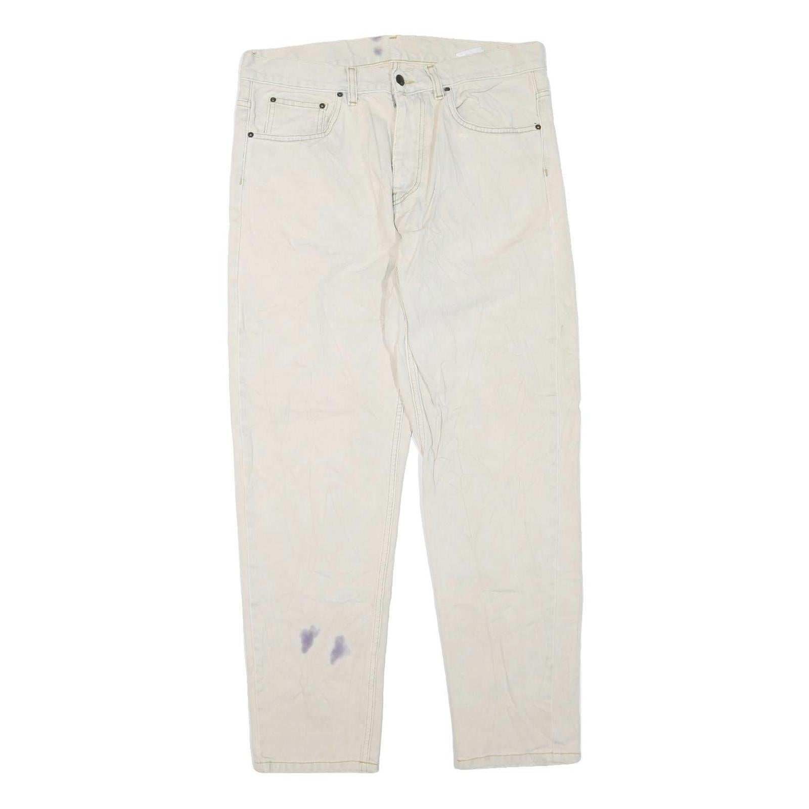 Buy CARHARTT Womens Regular Fit Jeans White Cotton Blend W34 L30 Classic Zip Refurbished - $49.39 CARHARTT Womens Regular Fit Jeans White Cotton Blend W34 L30 Classic Zip Refurbished - N/A refurbished available on Cerqular