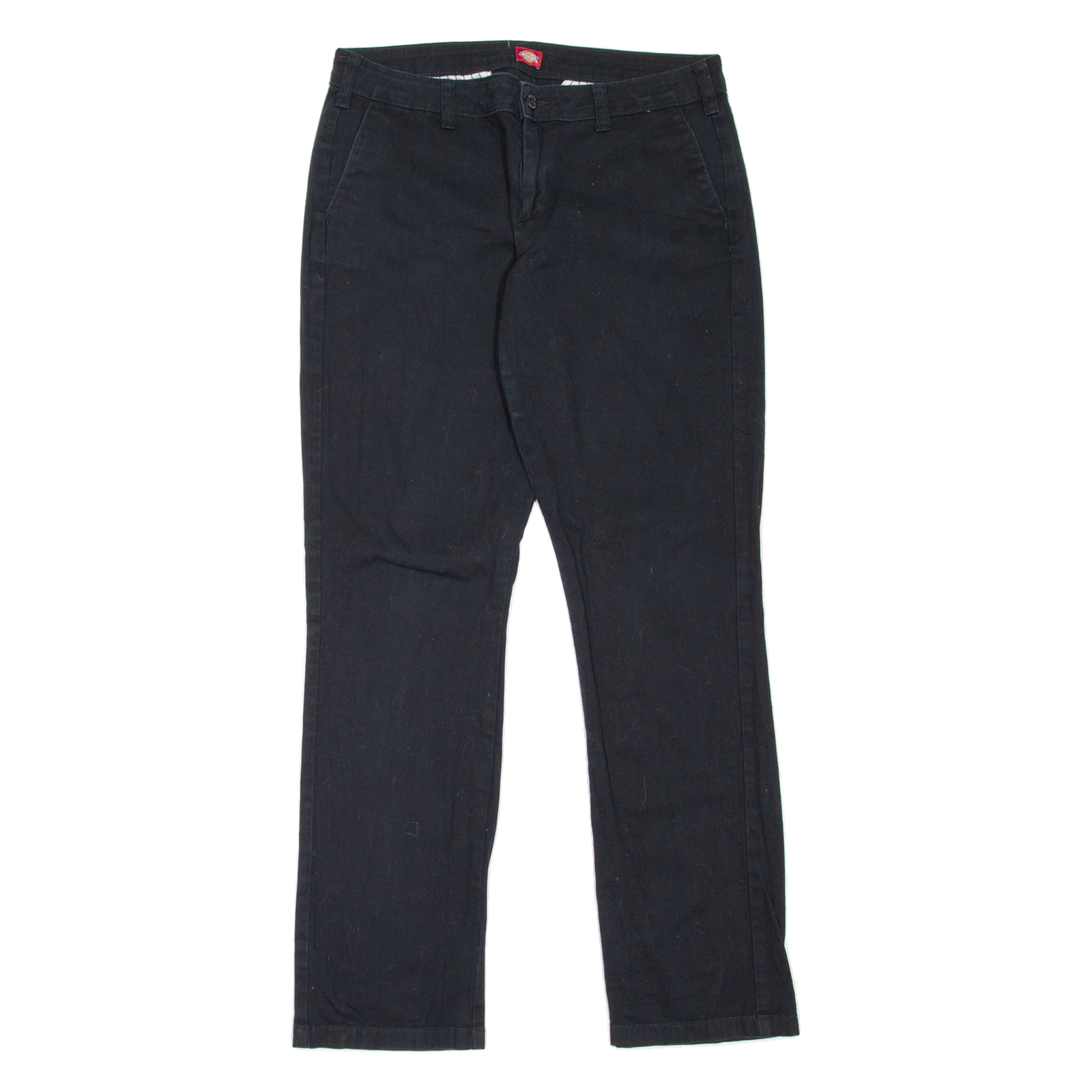 DICKIES Workwear Womens Trousers Black Slim Straight W30 L30 Refurbished - N/A refurbished available on Cerqular