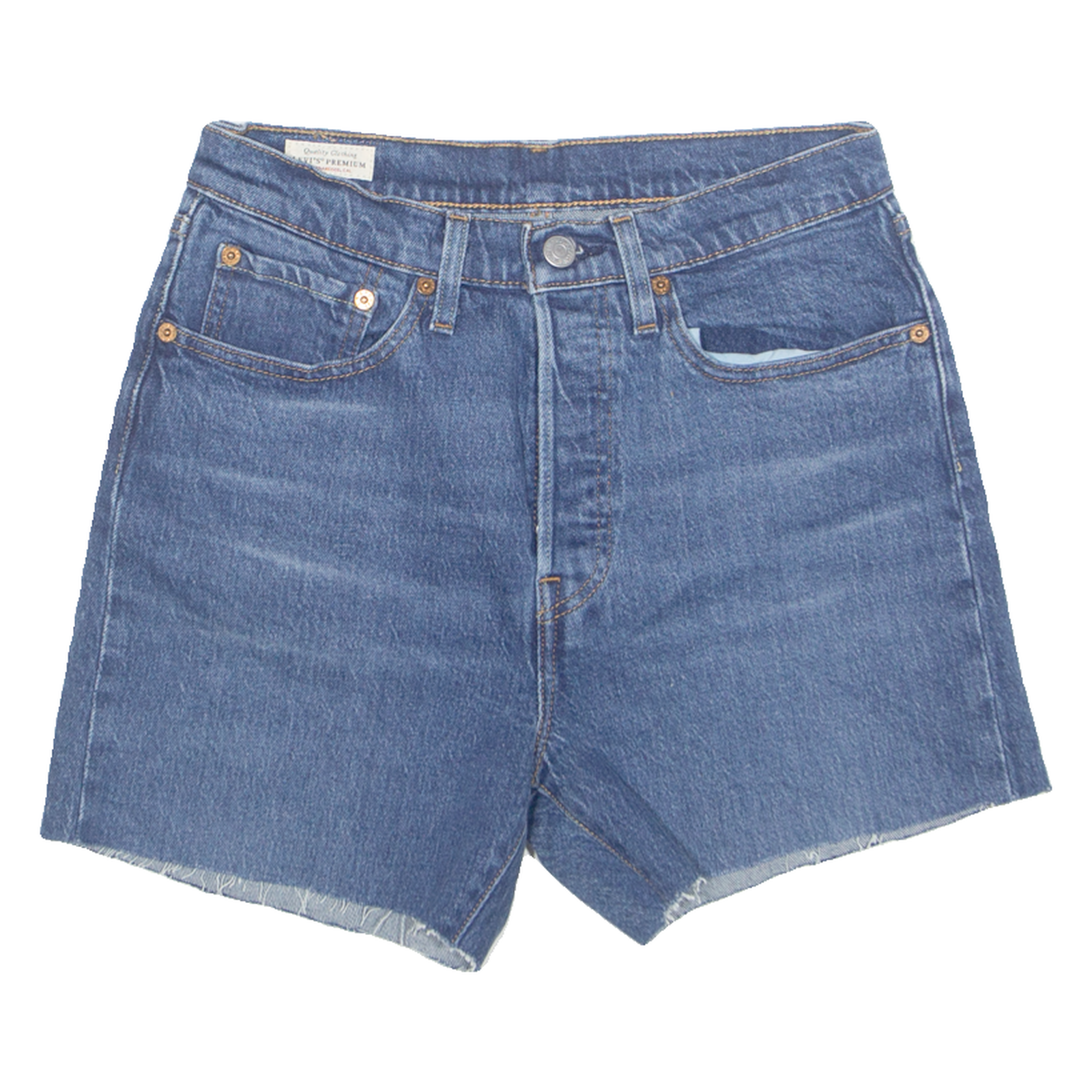 Buy LEVI'S Cut Off 501 Premium E Womens Denim Shorts Blue S W26 Refurbished - $23.39 LEVI'S Cut Off 501 Premium E Womens Denim Shorts Blue S W26 Refurbished - N/A refurbished available on Cerqular
