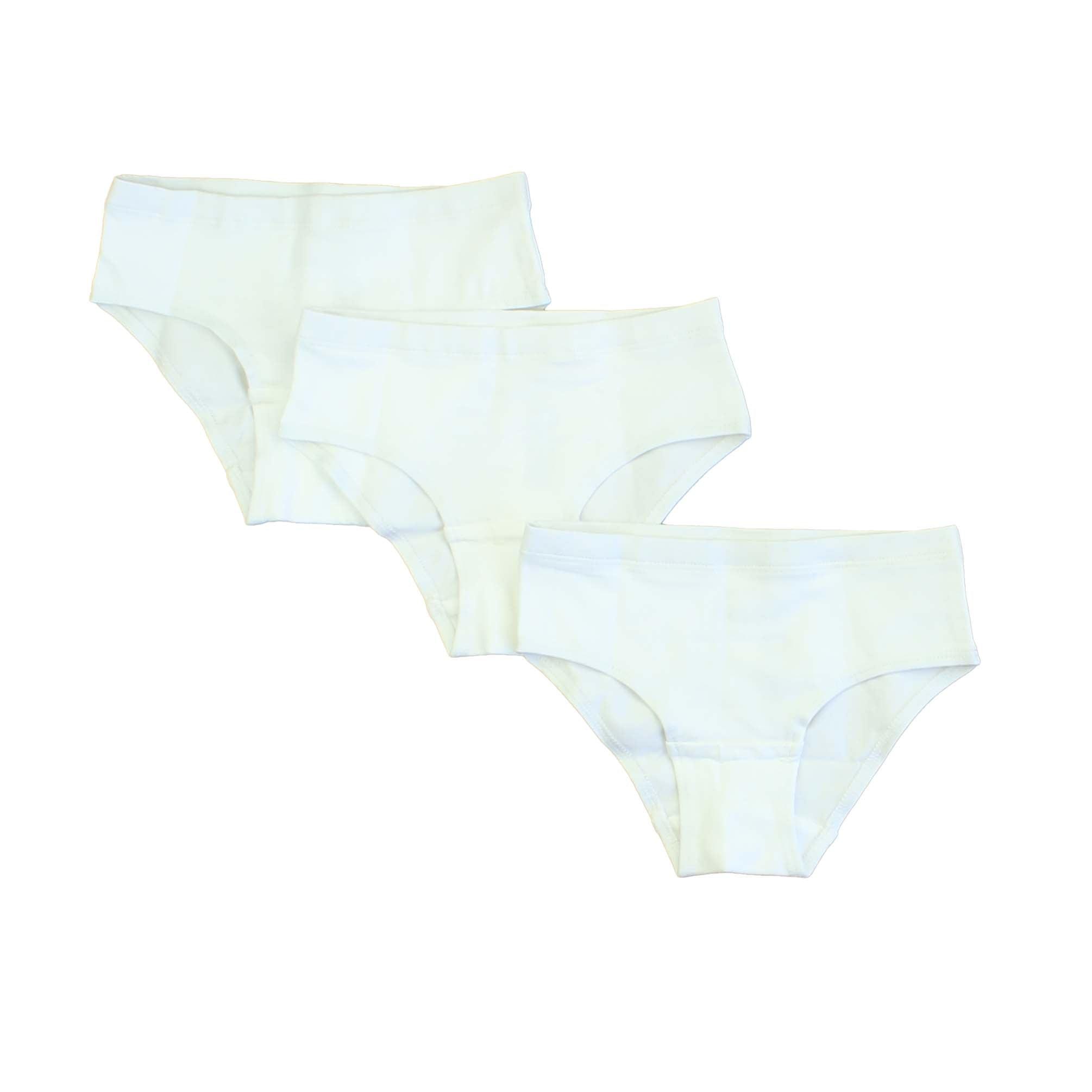 Pre-owned Underwear size: 6Y - 14 Years | Variant: White | Clothing Size: 10 Refurbished - N/A (Note: There is no well-known brand named "M refurbished available on Cerqular