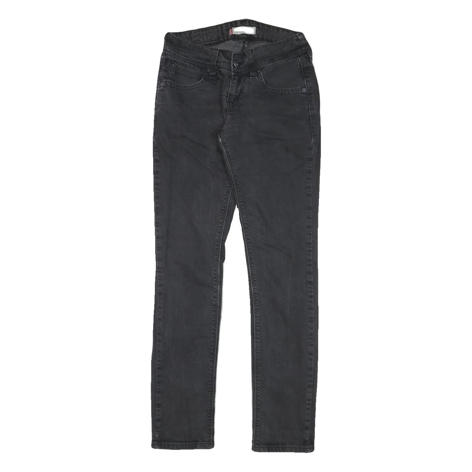 LEVI'S 473 Womens Jeans Black Slim Skinny Denim W26 L30 Stretch Zip Refurbished - N/A refurbished available on Cerqular