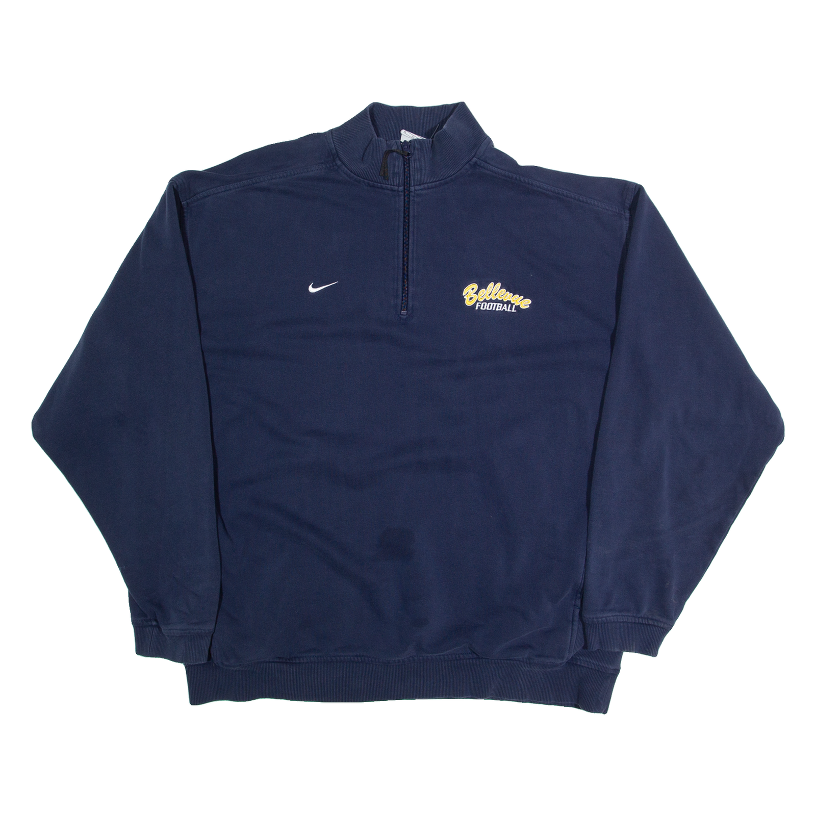 NIKE Bellevue Mens Sweatshirt Blue 1/4 Zip XL Refurbished - N/A refurbished available on Cerqular