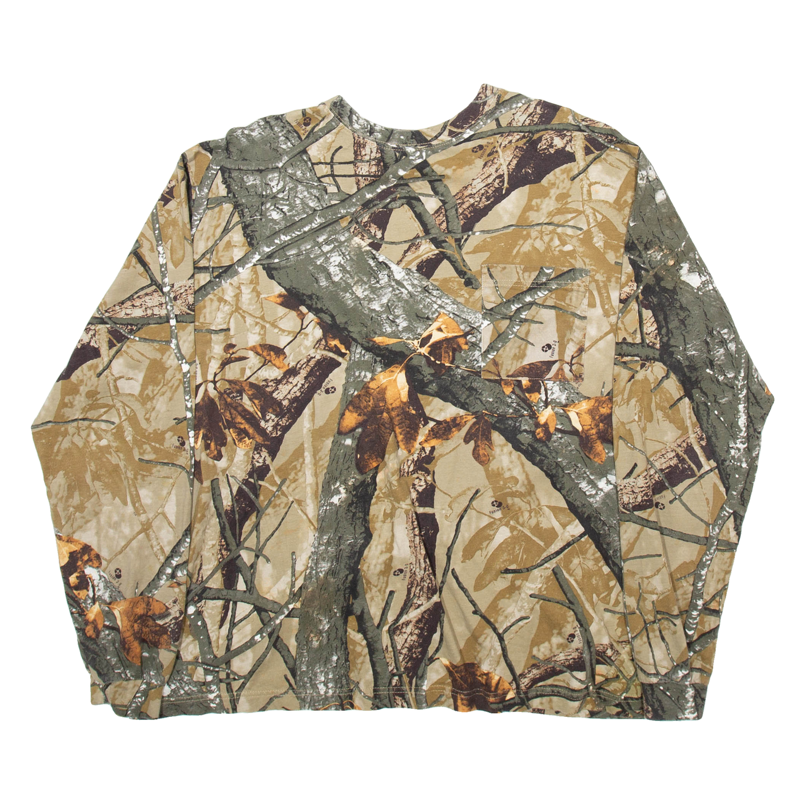 OUTFITTERS RIDGE Woodland Camouflage Mens T-Shirt Green Long Sleeve XL Refurbished - N/A refurbished available on Cerqular