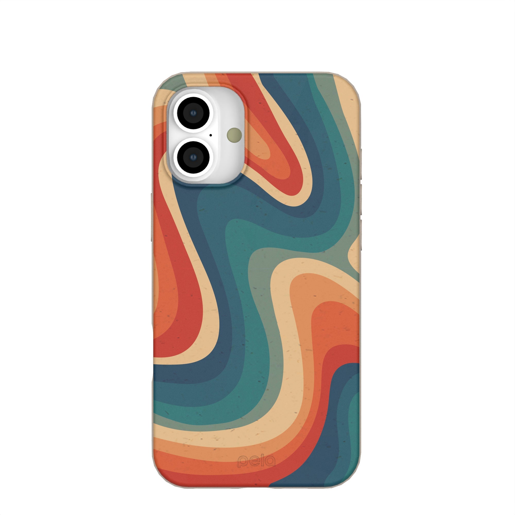Seashell Disco iPhone 16 Plus Case Refurbished - Pela Case refurbished available on Cerqular