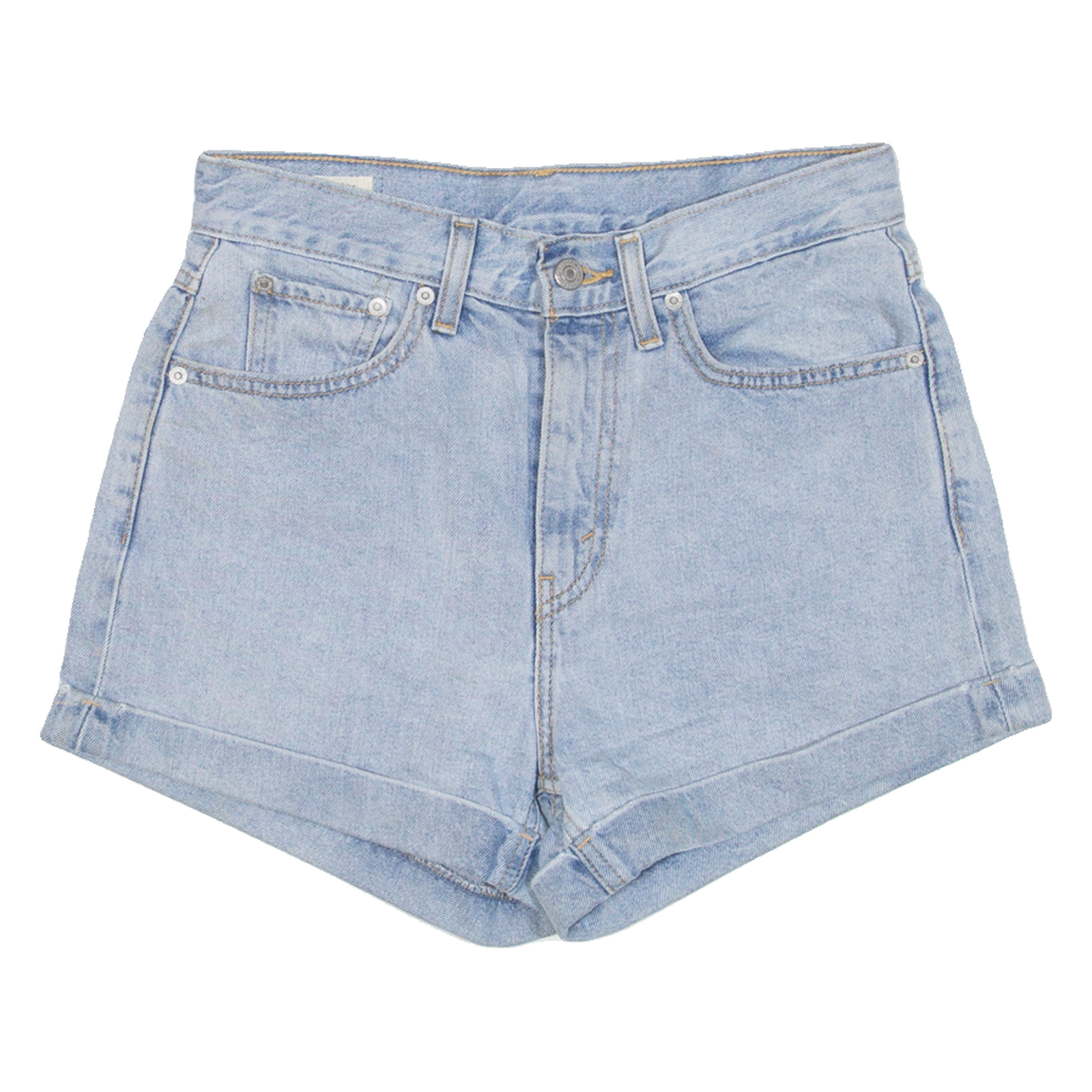 LEVI'S BIG E Mens Denim Shorts Blue S W27 Refurbished - N/A refurbished available on Cerqular