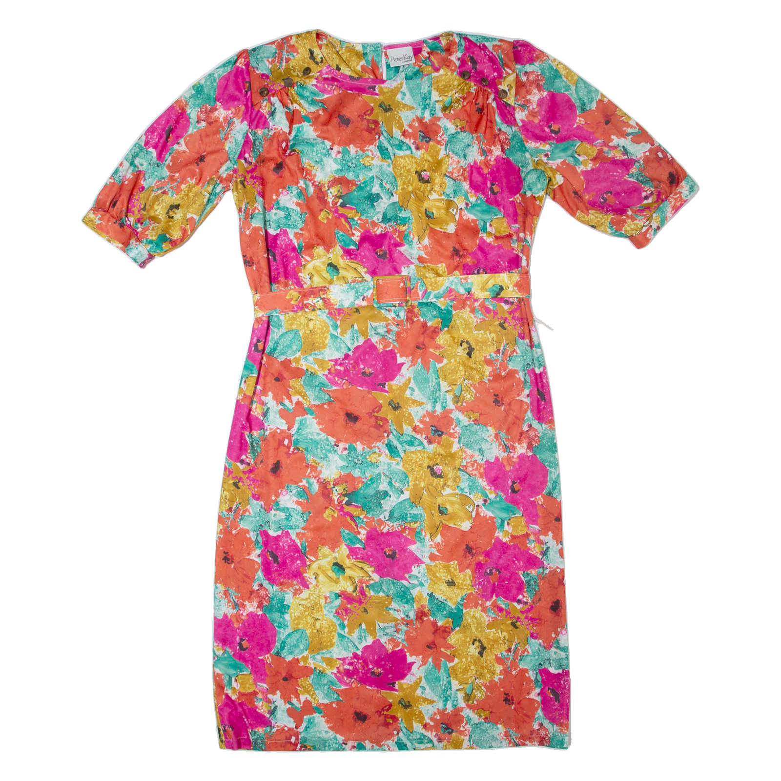Buy PETER KAY Womens Pencil Dress Pink 90s Floral Short Sleeve Midi UK 14 Refurbished - $16.37 PETER KAY Womens Pencil Dress Pink 90s Floral Short Sleeve Midi UK 14 Refurbished - N/A refurbished available on Cerqular