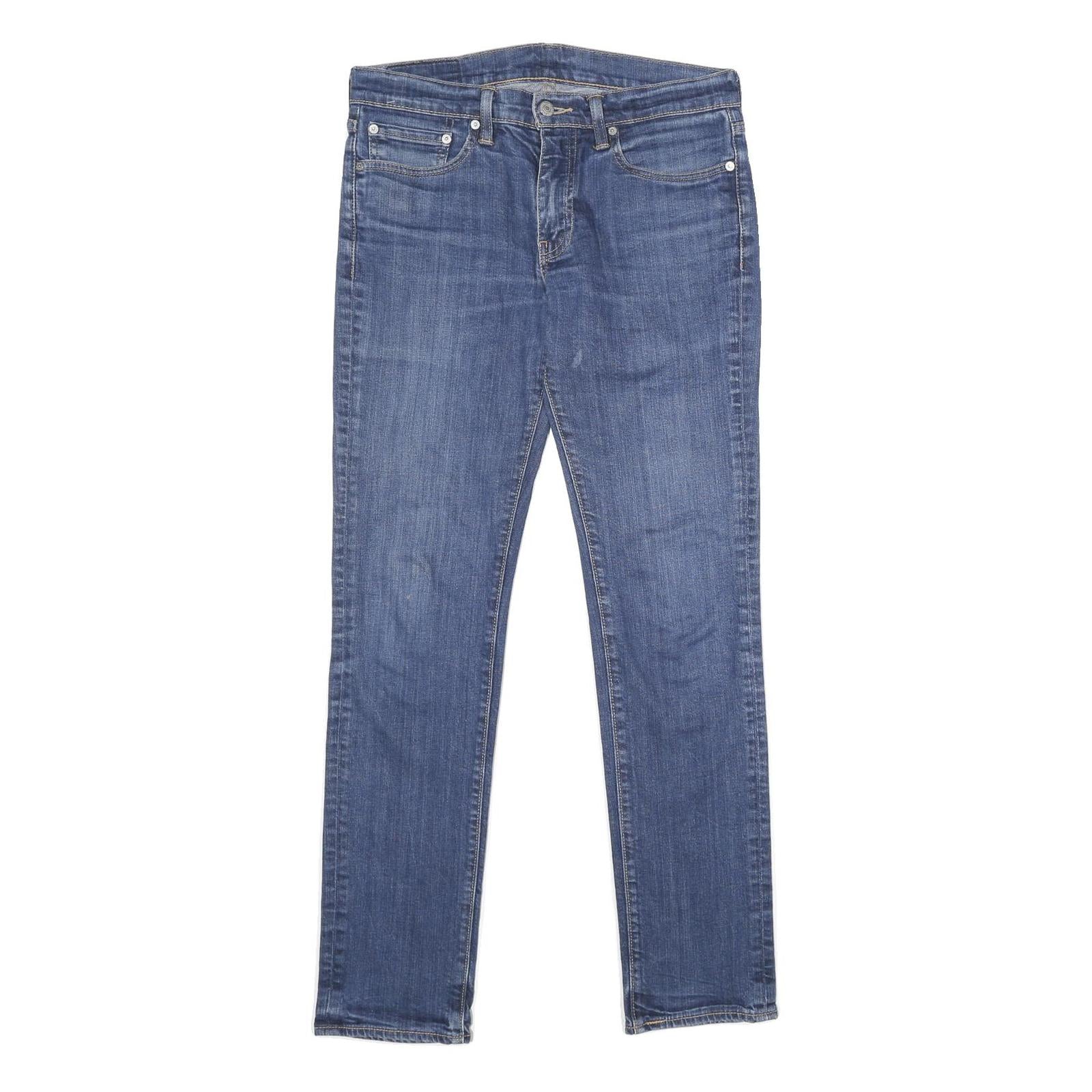 LEVI'S 511 Slim Mens Jeans Blue Slim Skinny Denim W31 L34 Classic Zip Refurbished - N/A refurbished available on Cerqular