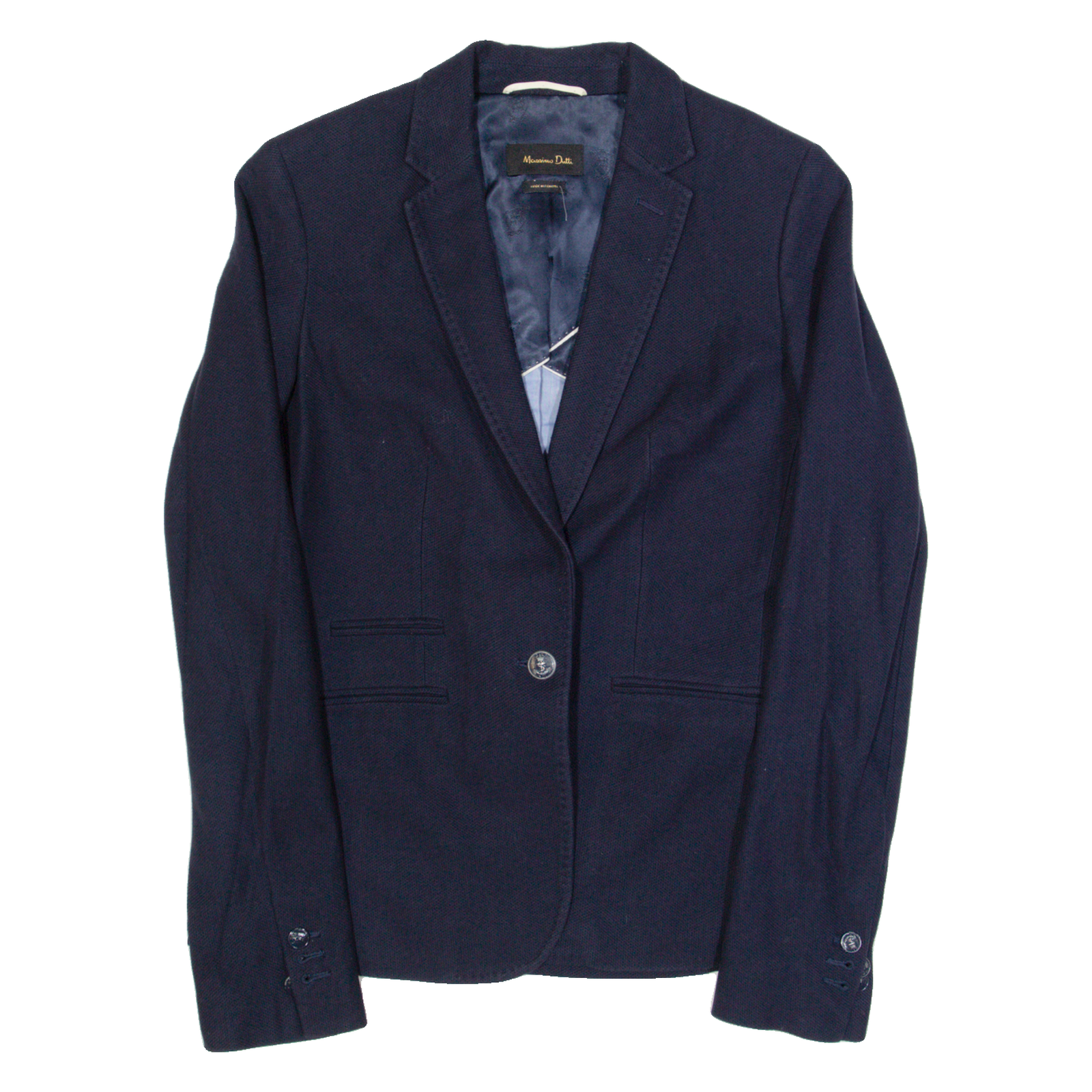 Buy MASSIMO DUTTI Womens Blazer Jacket Blue S Refurbished - $81.89 MASSIMO DUTTI Womens Blazer Jacket Blue S Refurbished - N/A refurbished available on Cerqular