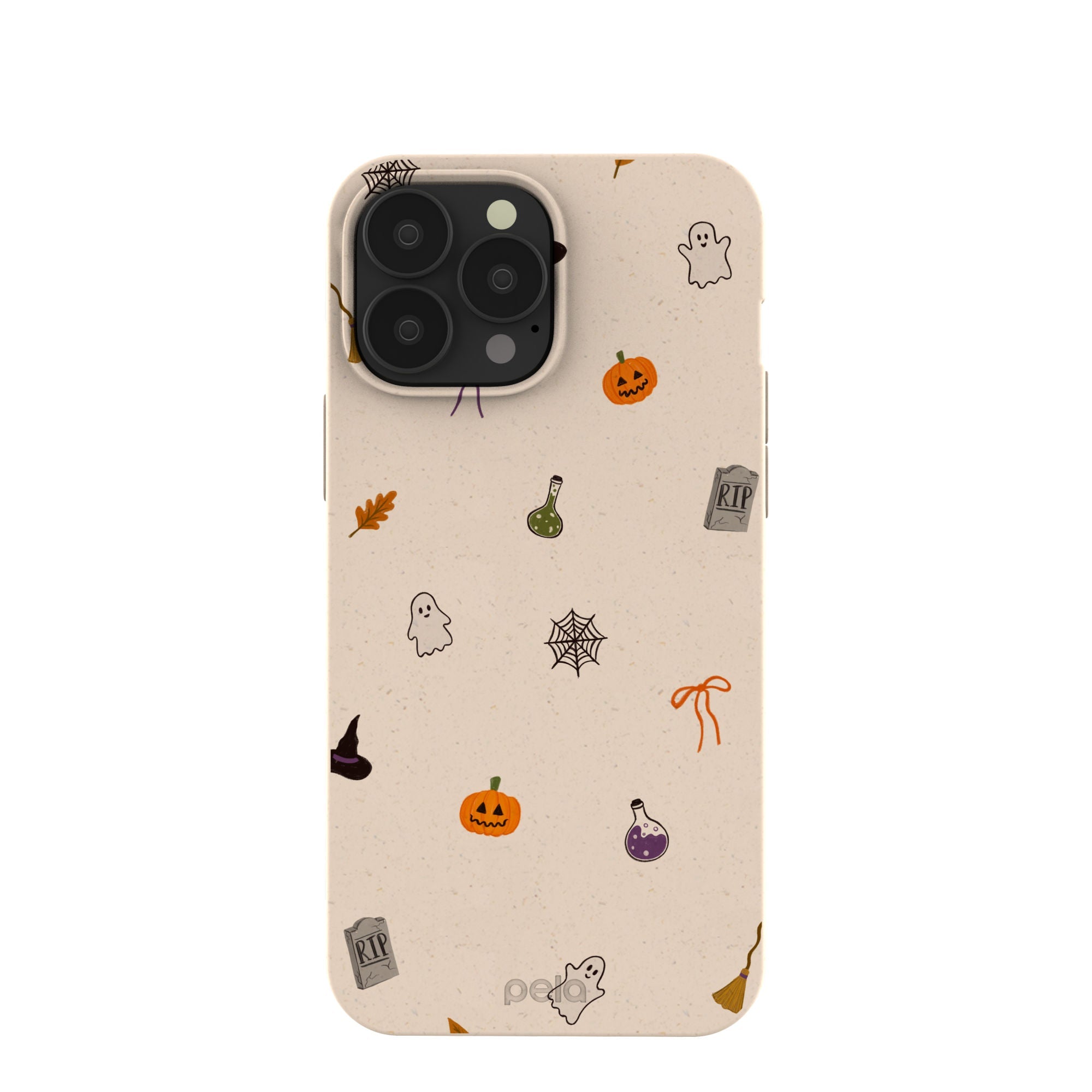Seashell Mini Halloween iPhone 13 Pro Max Case Refurbished - Pela Case refurbished available on Cerqular