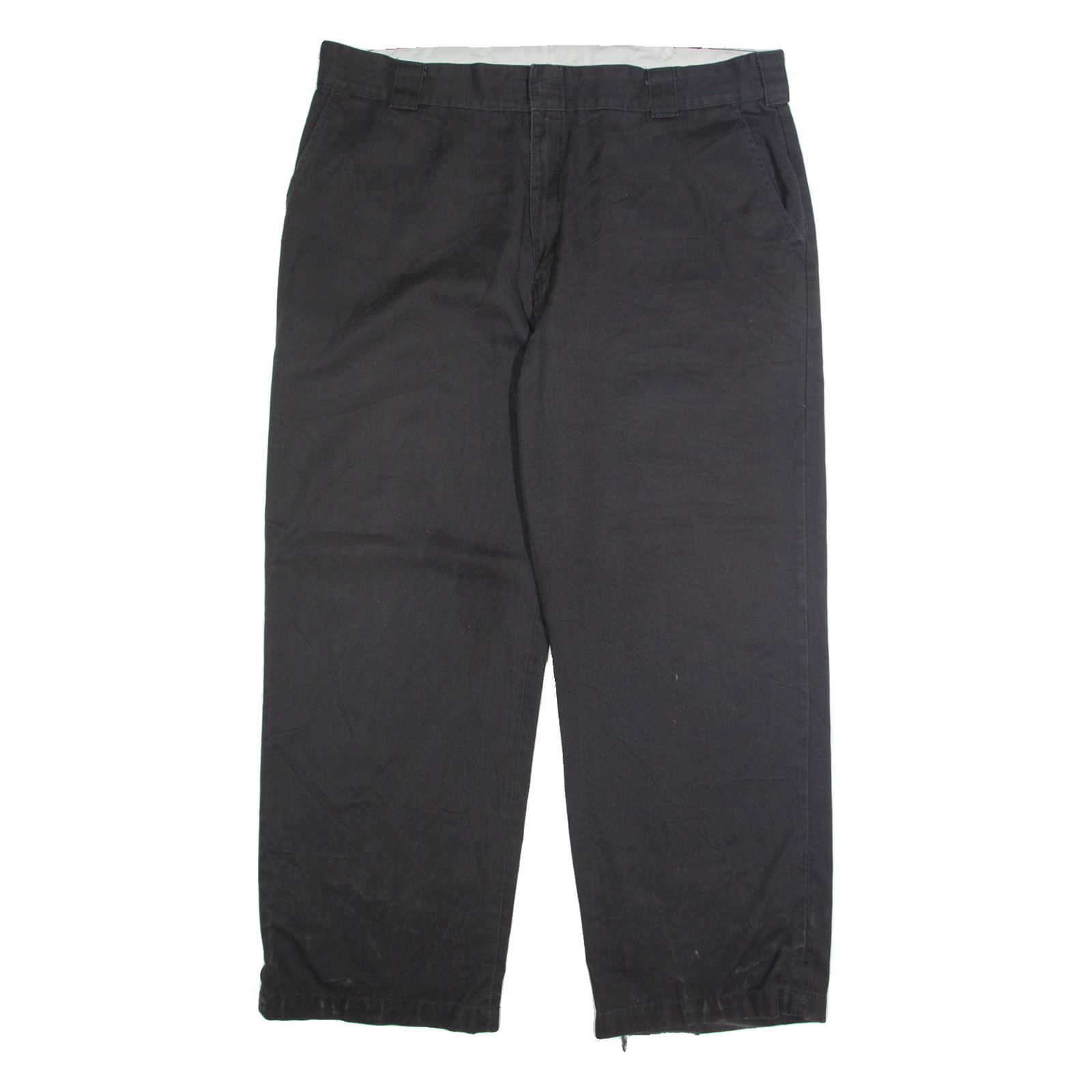 DICKIES Chino Mens Trousers Black Regular Straight W40 L30 Refurbished - N/A refurbished available on Cerqular
