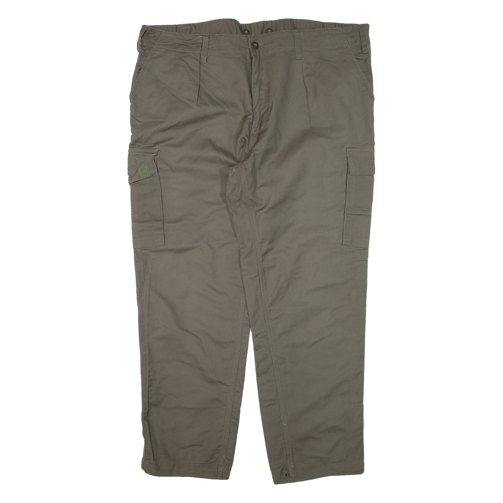 DICKSARMYSHOP Army Cargo Mens Trousers Green Regular Straight W43 L30 Refurbished - N/A refurbished available on Cerqular