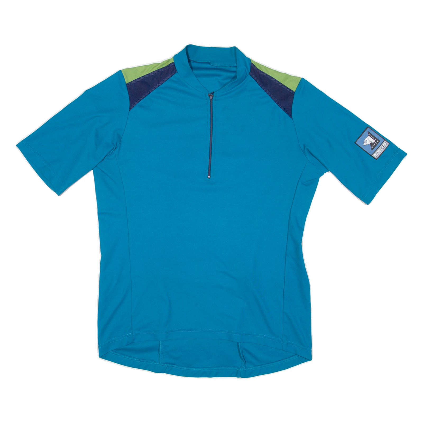 Cycling Mens Jersey Blue 1/2 Zip M Refurbished - N/A refurbished available on Cerqular