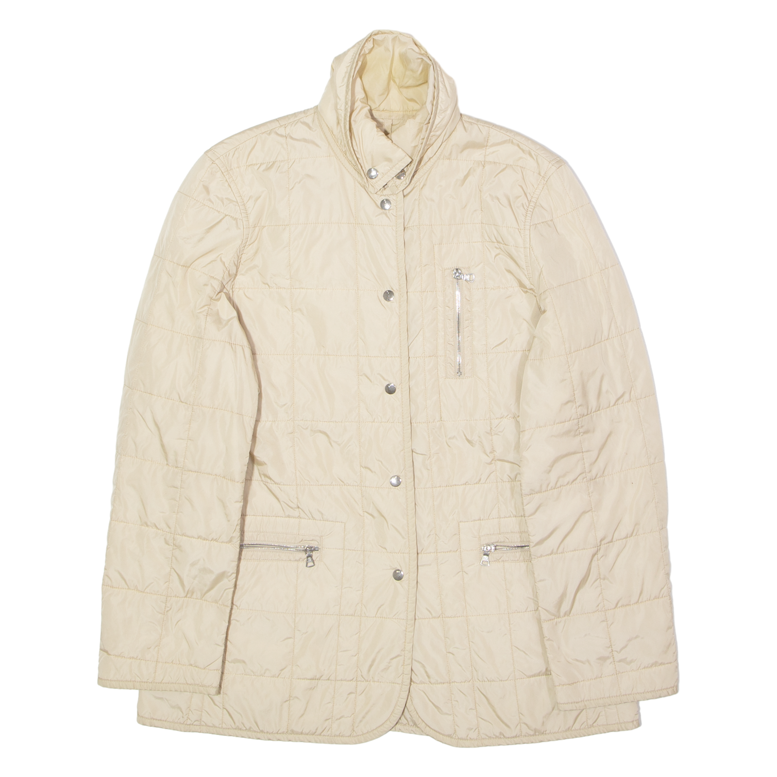 BOGNER Womens Quilted Jacket Beige S Refurbished - N/A refurbished available on Cerqular