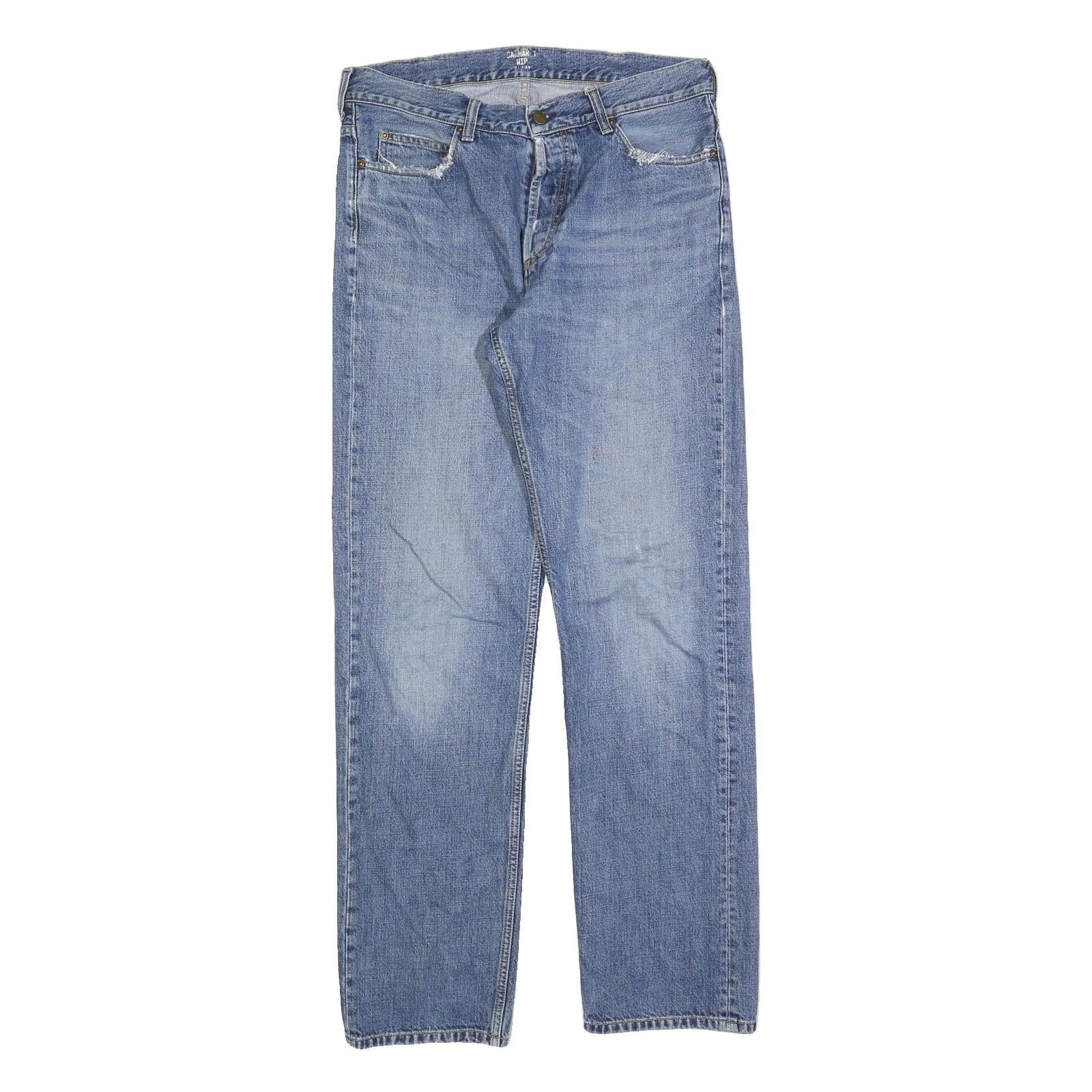 Buy CARHARTT Mens Regular Fit Blue Denim Jeans W31 L34 Classic Zip Closure Refurbished - $57.19 CARHARTT Mens Regular Fit Blue Denim Jeans W31 L34 Classic Zip Closure Refurbished - N/A refurbished available on Cerqular