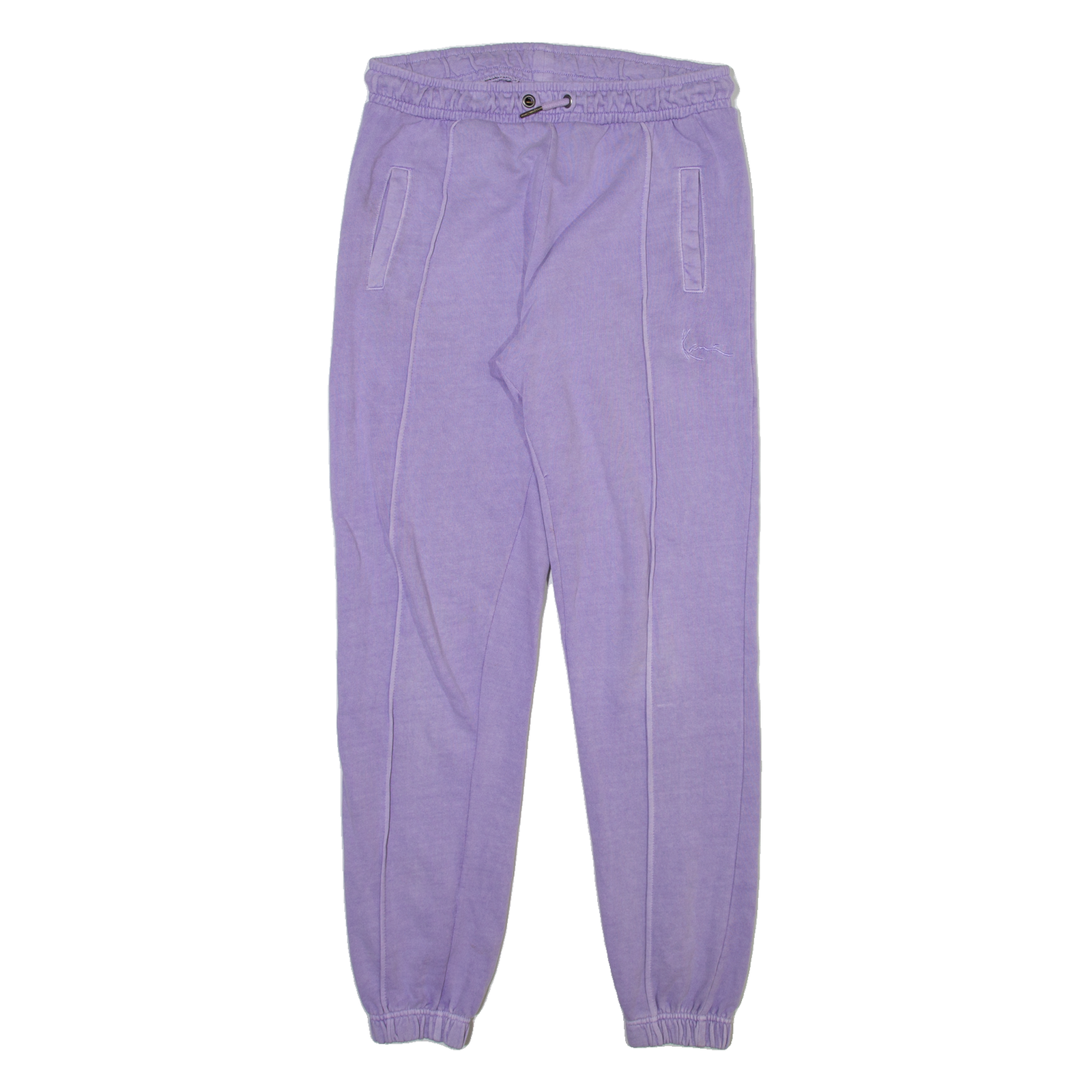 KARL KANI Mens Joggers Purple Tapered S W30 L31 Refurbished - N/A refurbished available on Cerqular