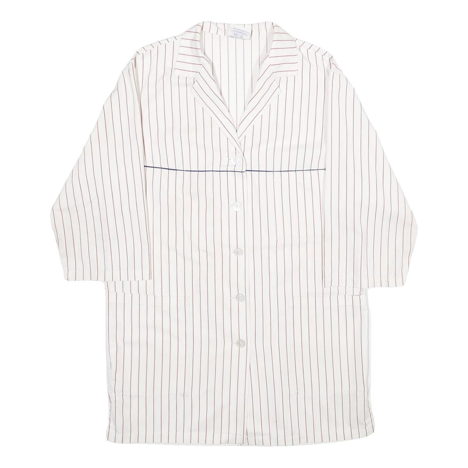 Buy CLINIC DRESS + JOB Womens White & Red Stripe Button Jacket XL Polyester Blend Refurbished - $32.49 CLINIC DRESS + JOB Womens White & Red Stripe Button Jacket XL Polyester Blend Refurbished - N/A refurbished available on Cerqular