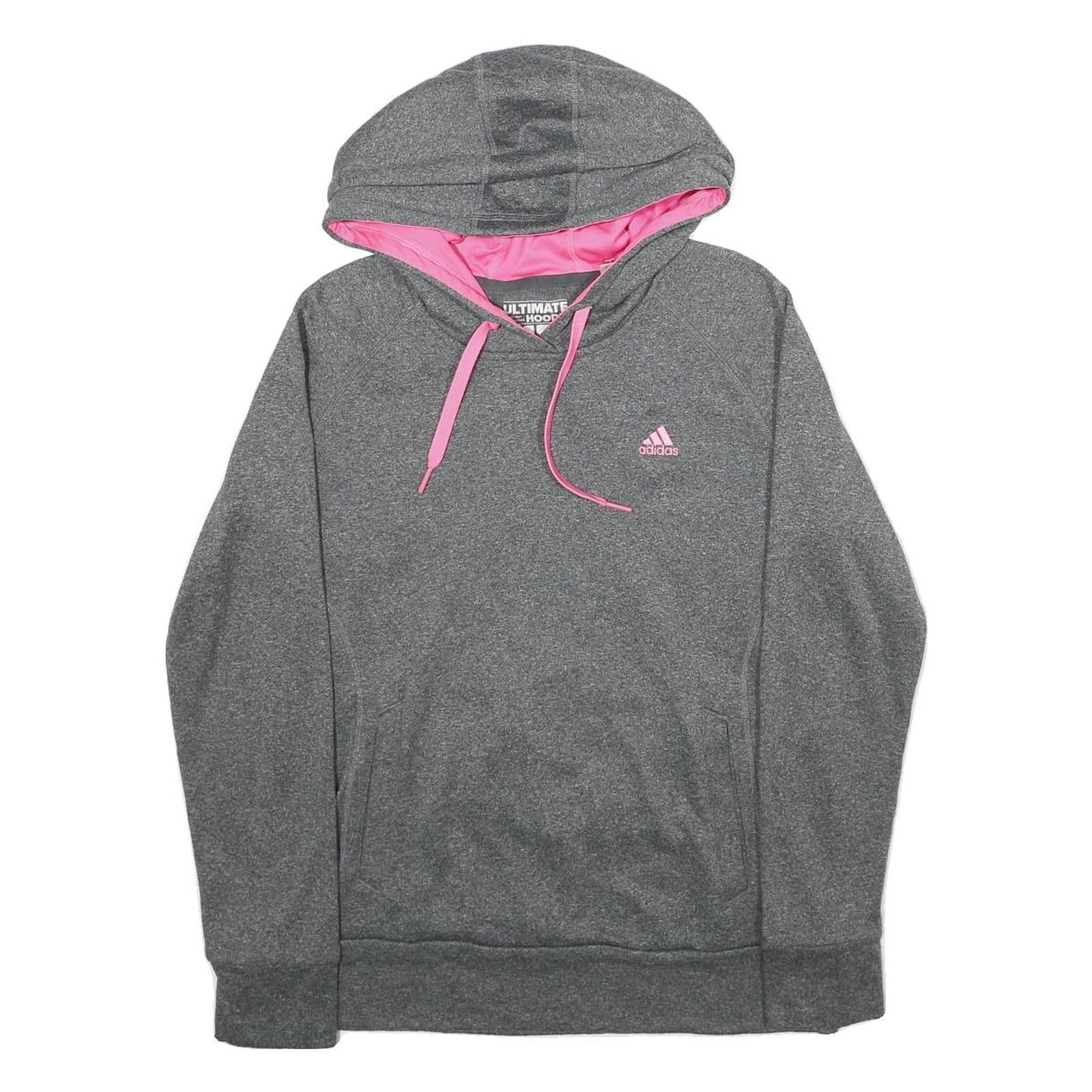 Buy ADIDAS Womens Grey & Pink Hoodie Pullover M Sports Casual Comfortable Refurbished - $33.79 ADIDAS Womens Grey & Pink Hoodie Pullover M Sports Casual Comfortable Refurbished - N/A refurbished available on Cerqular