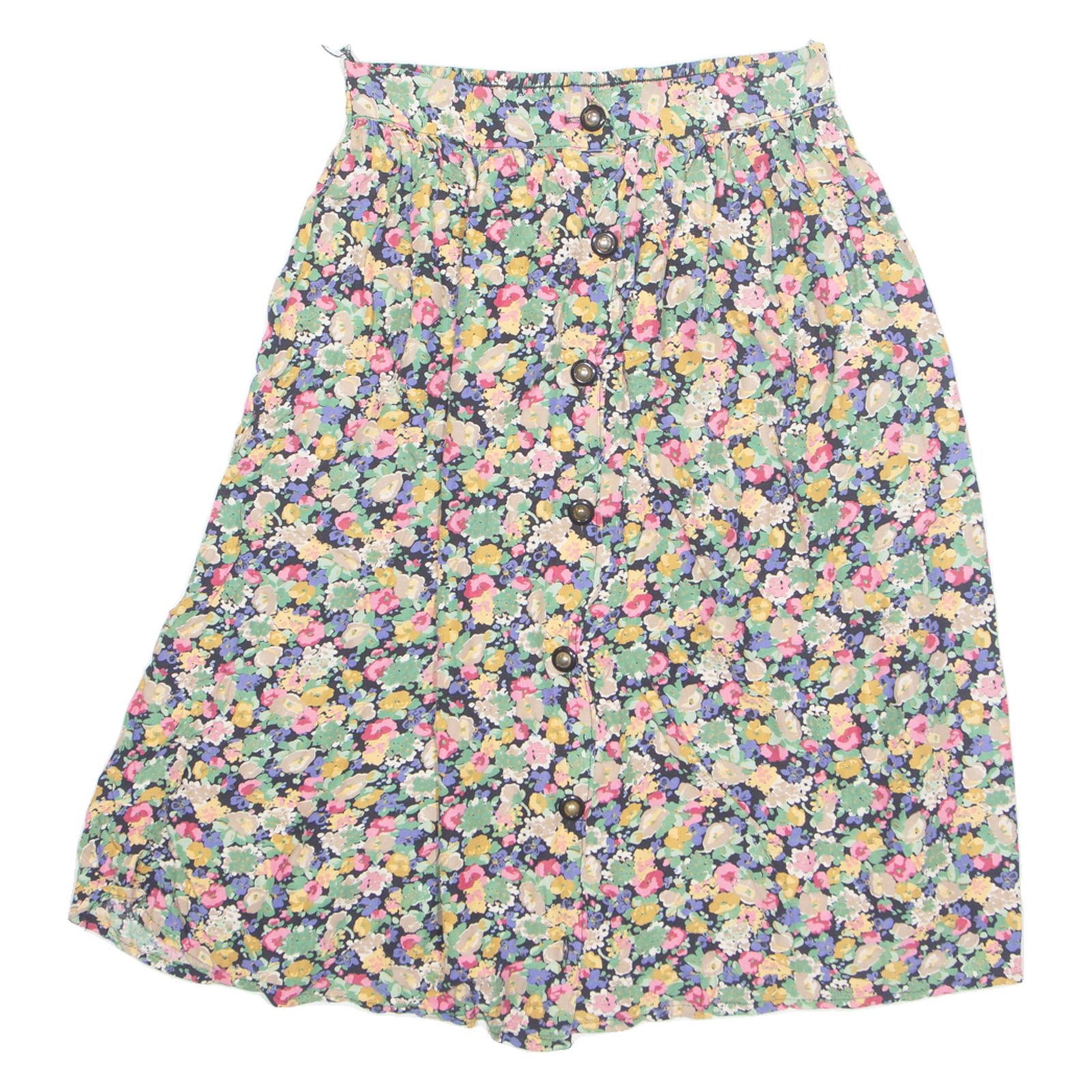 Buy FRITZI Button Down Womens A-Line Skirt Green Knee Length Floral M Refurbished - $18.19 FRITZI Button Down Womens A-Line Skirt Green Knee Length Floral M Refurbished - N/A refurbished available on Cerqular