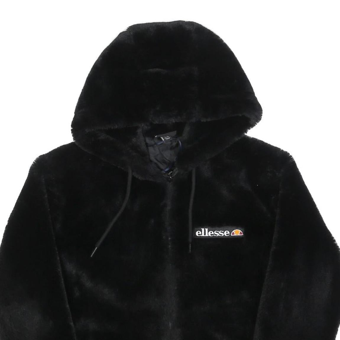 Buy ELLESSE Womens Black Hoodie UK 6 Polyester Blend Faux Fur Full Zip Casual Refurbished - $33.79 ELLESSE Womens Black Hoodie UK 6 Polyester Blend Faux Fur Full Zip Casual Refurbished - N/A refurbished available on Cerqular