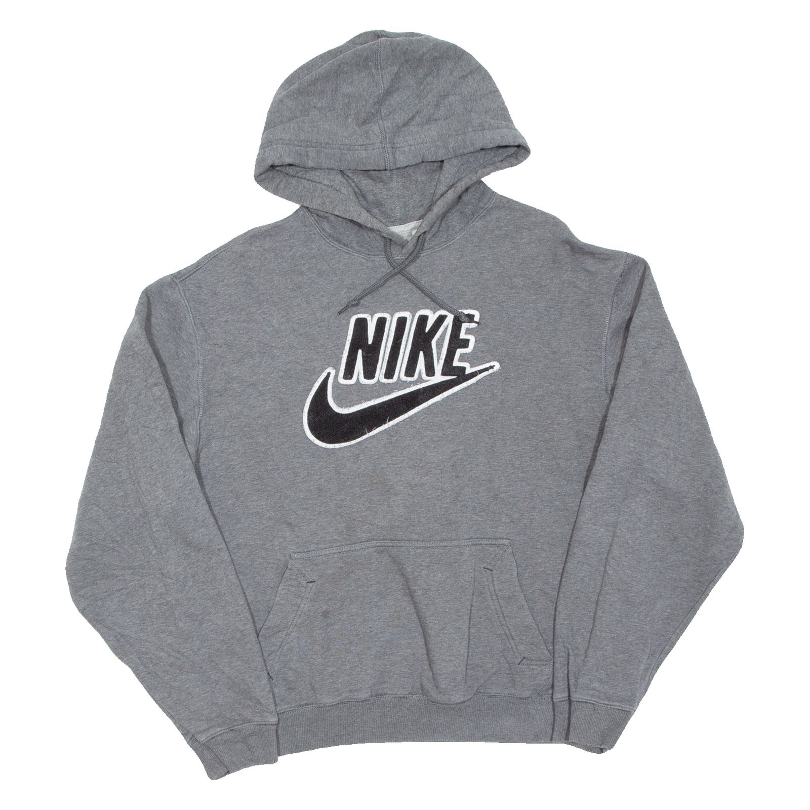 NIKE Mens Grey Hoodie L Refurbished - N/A refurbished available on Cerqular